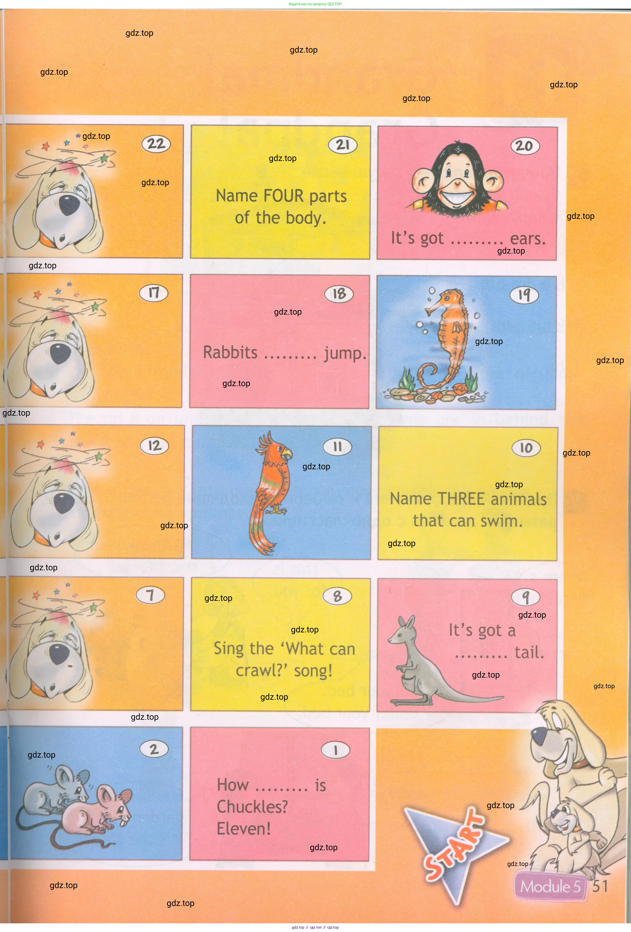 Английский язык (english), 3 класс Рабочая тетрадь (workbook), авторы: Быкова Надежда Ильинична (Bykova Nadezhda), Дули Дженни (Dooley Jenny), Поспелова Марина Давидовна (Pospelova Marina), Эванс Вирджиния (Evans Virginia), издательство Просвещение, Москва, 2023, зелёного цвета, страница 51