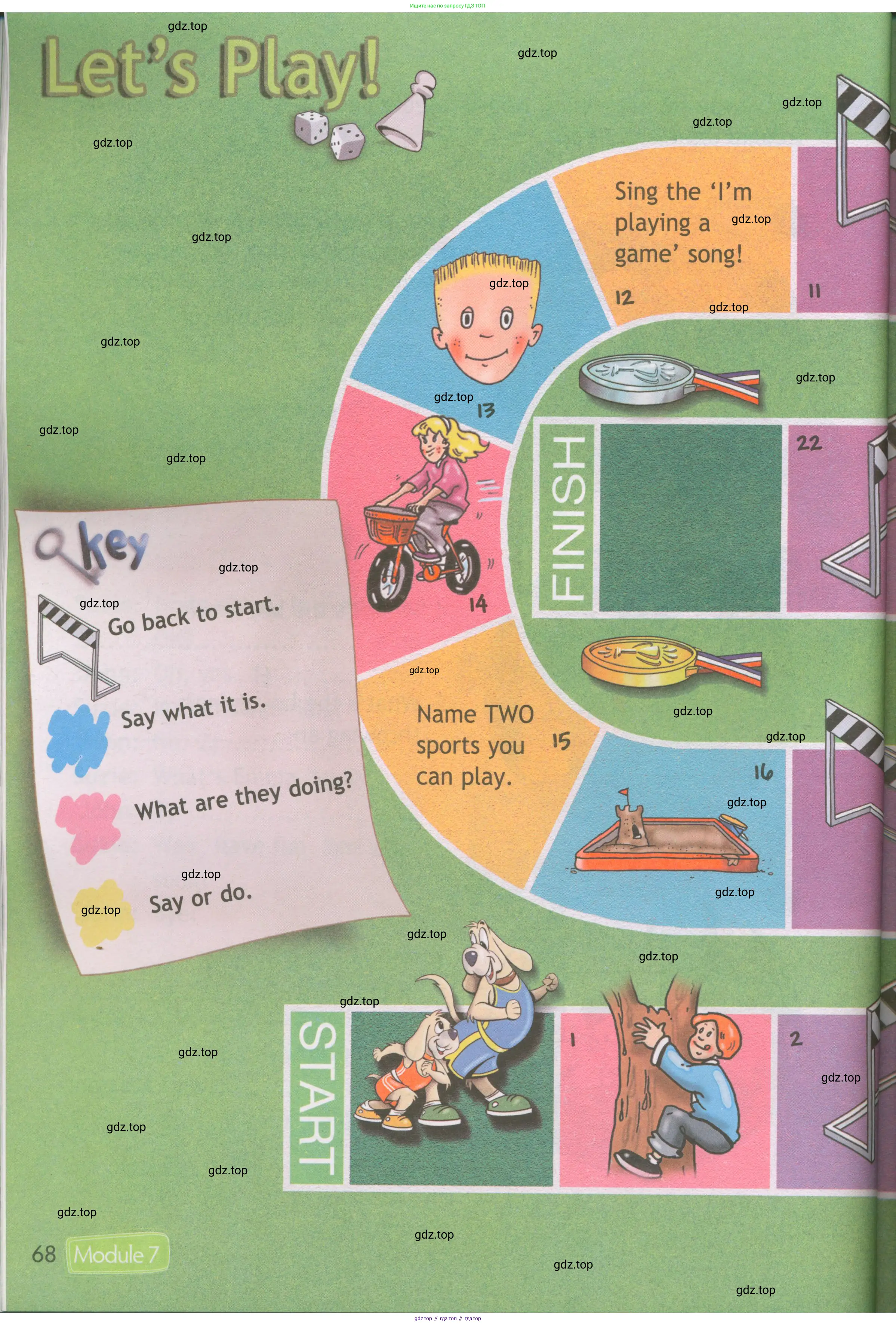 Английский язык (english), 3 класс Рабочая тетрадь (workbook), авторы: Быкова Надежда Ильинична (Bykova Nadezhda), Дули Дженни (Dooley Jenny), Поспелова Марина Давидовна (Pospelova Marina), Эванс Вирджиния (Evans Virginia), издательство Просвещение, Москва, 2023, зелёного цвета, страница 68