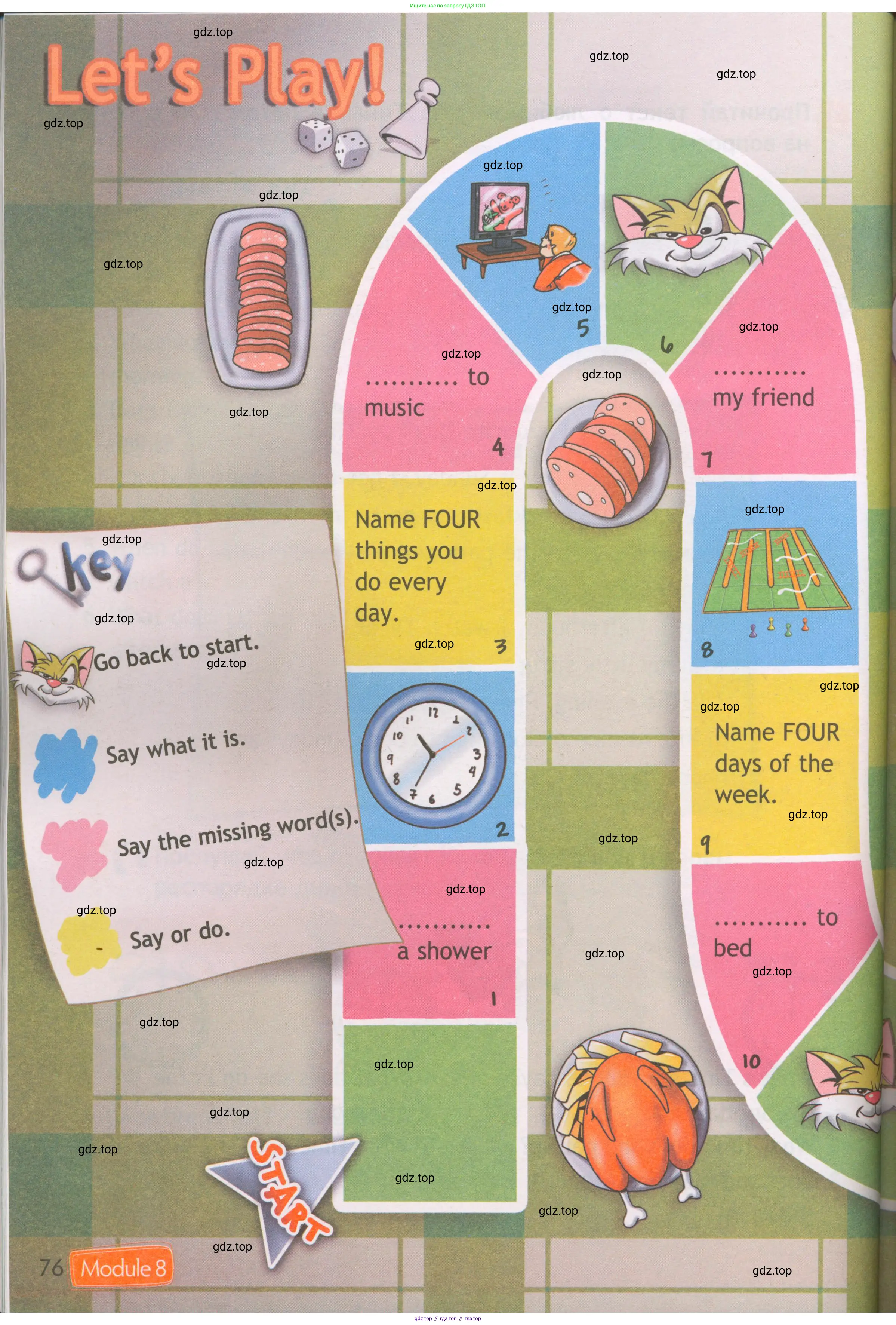 Английский язык (english), 3 класс Рабочая тетрадь (workbook), авторы: Быкова Надежда Ильинична (Bykova Nadezhda), Дули Дженни (Dooley Jenny), Поспелова Марина Давидовна (Pospelova Marina), Эванс Вирджиния (Evans Virginia), издательство Просвещение, Москва, 2023, зелёного цвета, страница 76