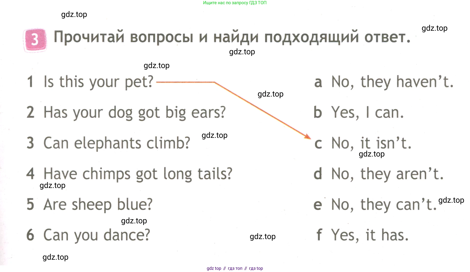 ГДЗ Английский язык (english), 3 класс Рабочая тетрадь (workbook), авторы: Быкова Надежда Ильинична (Bykova Nadezhda), Дули Дженни (Dooley Jenny), Поспелова Марина Давидовна (Pospelova Marina), Эванс Вирджиния (Evans Virginia), издательство Просвещение, Москва, 2023, зелёного цвета, страница 45, номер 3, Условие