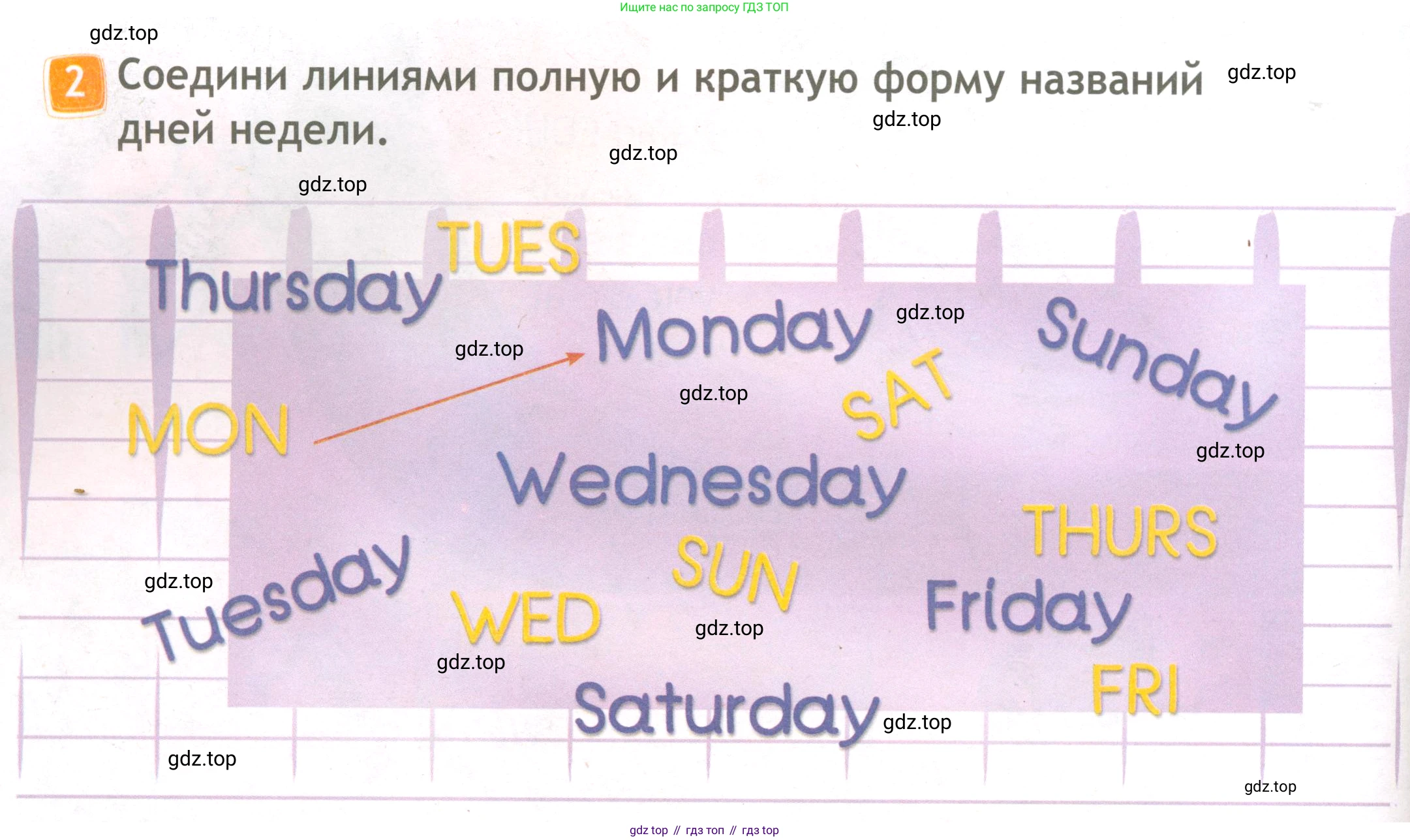 ГДЗ Английский язык (english), 3 класс Рабочая тетрадь (workbook), авторы: Быкова Надежда Ильинична (Bykova Nadezhda), Дули Дженни (Dooley Jenny), Поспелова Марина Давидовна (Pospelova Marina), Эванс Вирджиния (Evans Virginia), издательство Просвещение, Москва, 2023, зелёного цвета, страница 70, номер 2, Условие