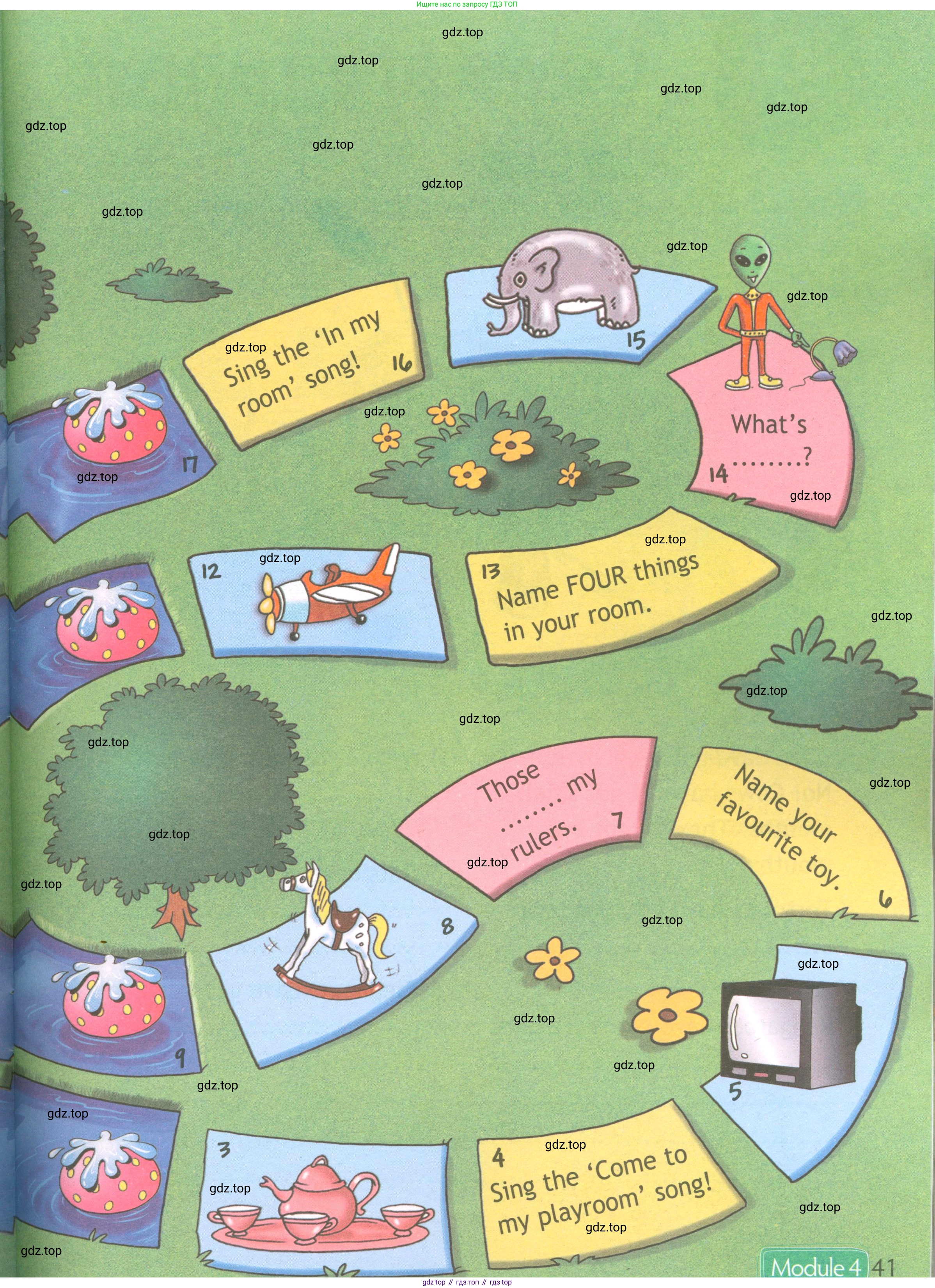 ГДЗ Английский язык (english), 3 класс Рабочая тетрадь (workbook), авторы: Быкова Надежда Ильинична (Bykova Nadezhda), Дули Дженни (Dooley Jenny), Поспелова Марина Давидовна (Pospelova Marina), Эванс Вирджиния (Evans Virginia), издательство Просвещение, Москва, 2023, зелёного цвета, страница 40, Условие (продолжение 2)
