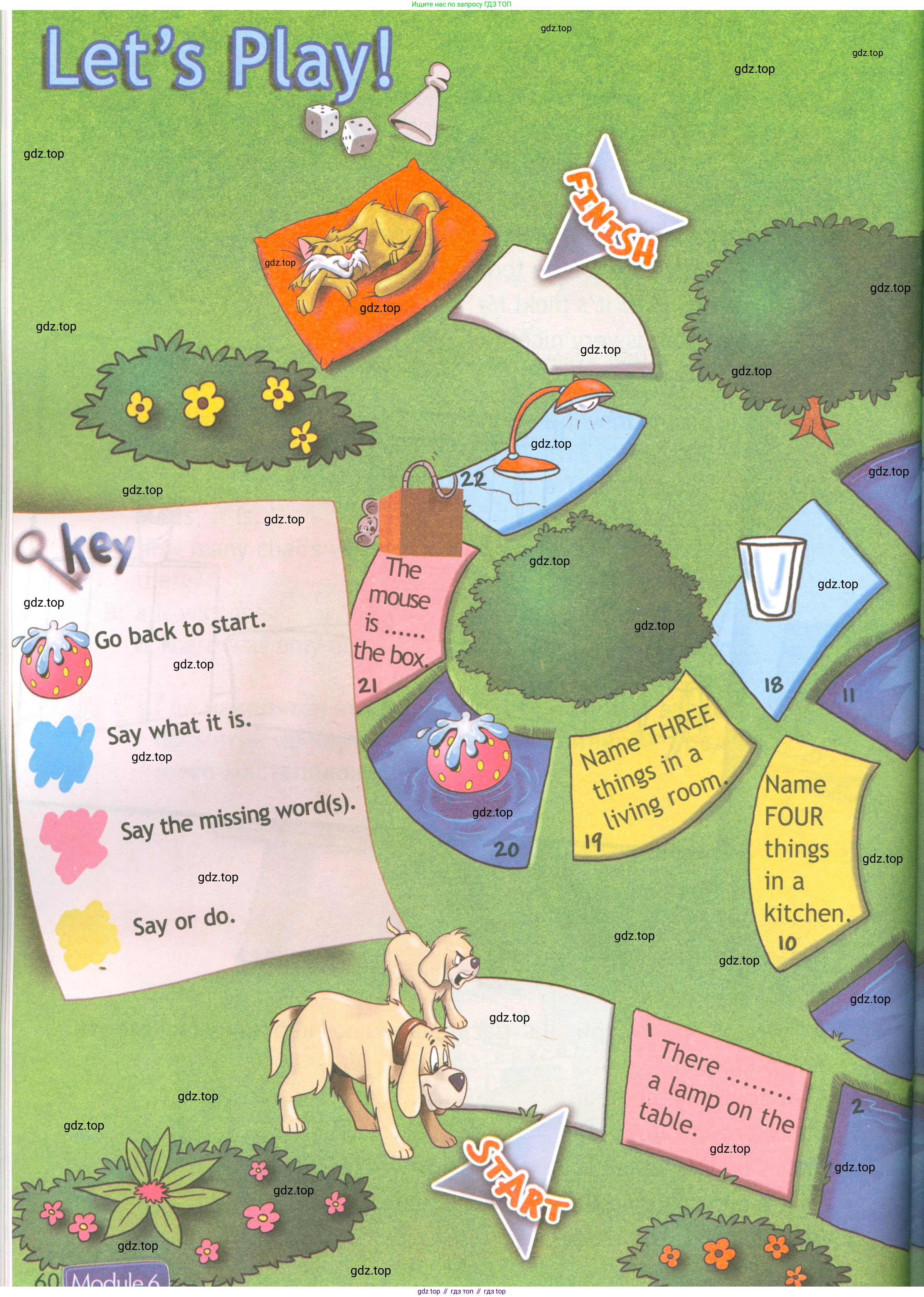 ГДЗ Английский язык (english), 3 класс Рабочая тетрадь (workbook), авторы: Быкова Надежда Ильинична (Bykova Nadezhda), Дули Дженни (Dooley Jenny), Поспелова Марина Давидовна (Pospelova Marina), Эванс Вирджиния (Evans Virginia), издательство Просвещение, Москва, 2023, зелёного цвета, страница 60, Условие