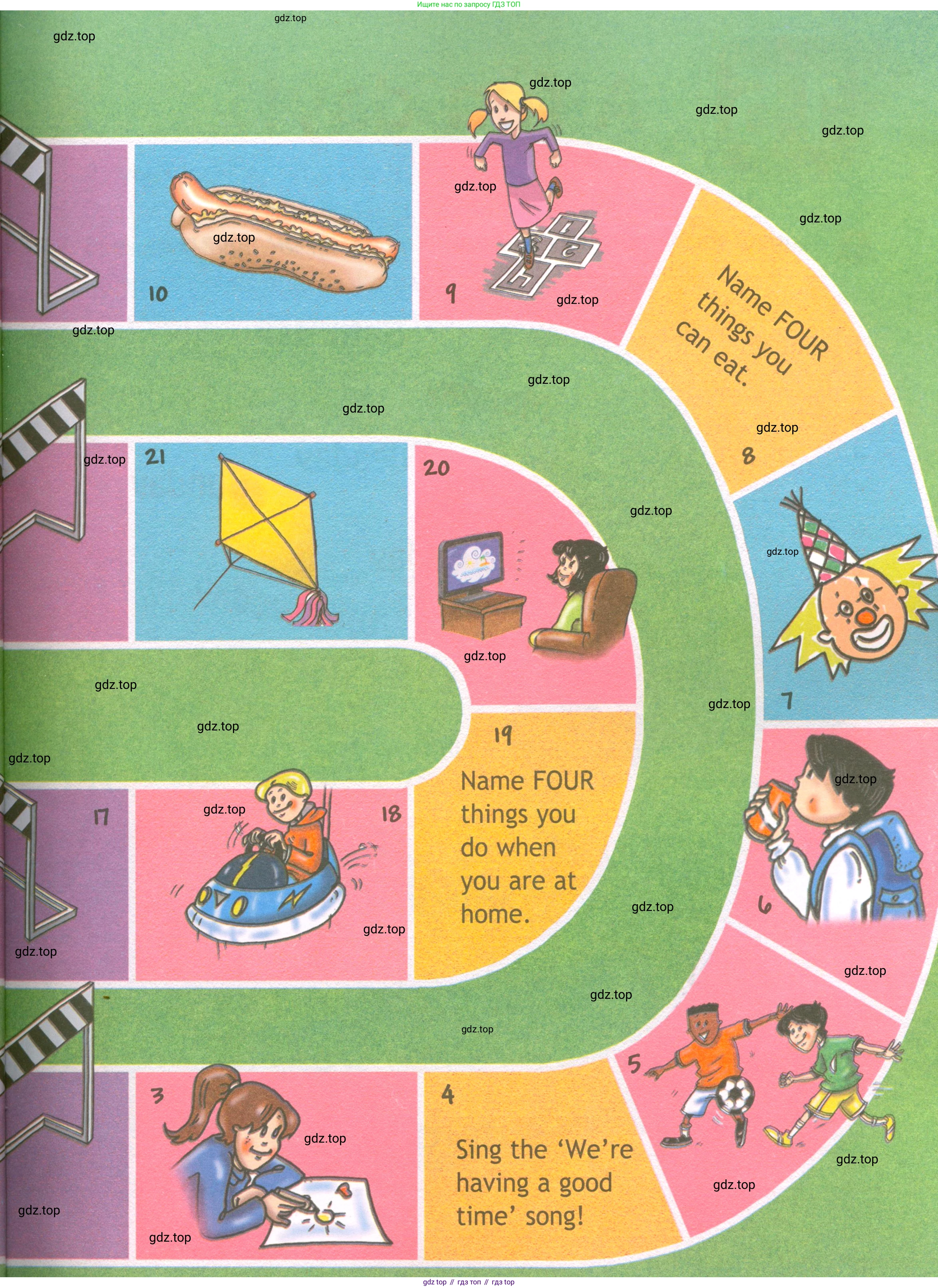 ГДЗ Английский язык (english), 3 класс Рабочая тетрадь (workbook), авторы: Быкова Надежда Ильинична (Bykova Nadezhda), Дули Дженни (Dooley Jenny), Поспелова Марина Давидовна (Pospelova Marina), Эванс Вирджиния (Evans Virginia), издательство Просвещение, Москва, 2023, зелёного цвета, страница 68, Условие (продолжение 2)