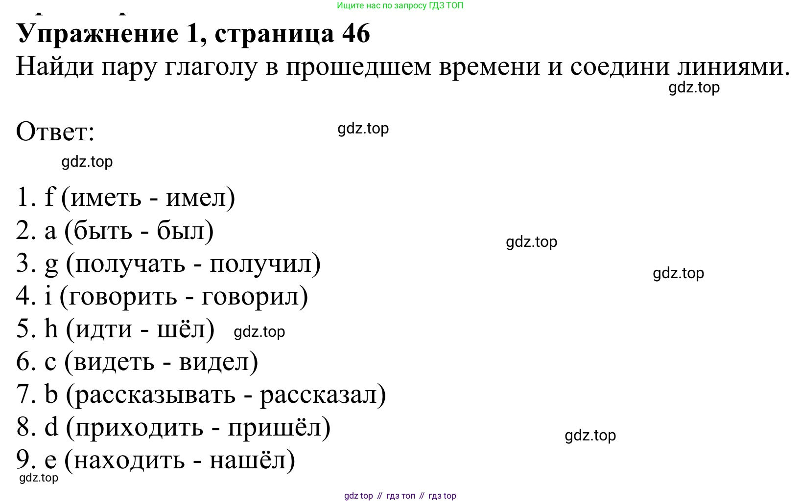 ГДЗ Английский язык (english), 3 класс Рабочая тетрадь (workbook), авторы: Быкова Надежда Ильинична (Bykova Nadezhda), Дули Дженни (Dooley Jenny), Поспелова Марина Давидовна (Pospelova Marina), Эванс Вирджиния (Evans Virginia), издательство Просвещение, Москва, 2023, зелёного цвета, страница 46, номер 1, Решение 2
