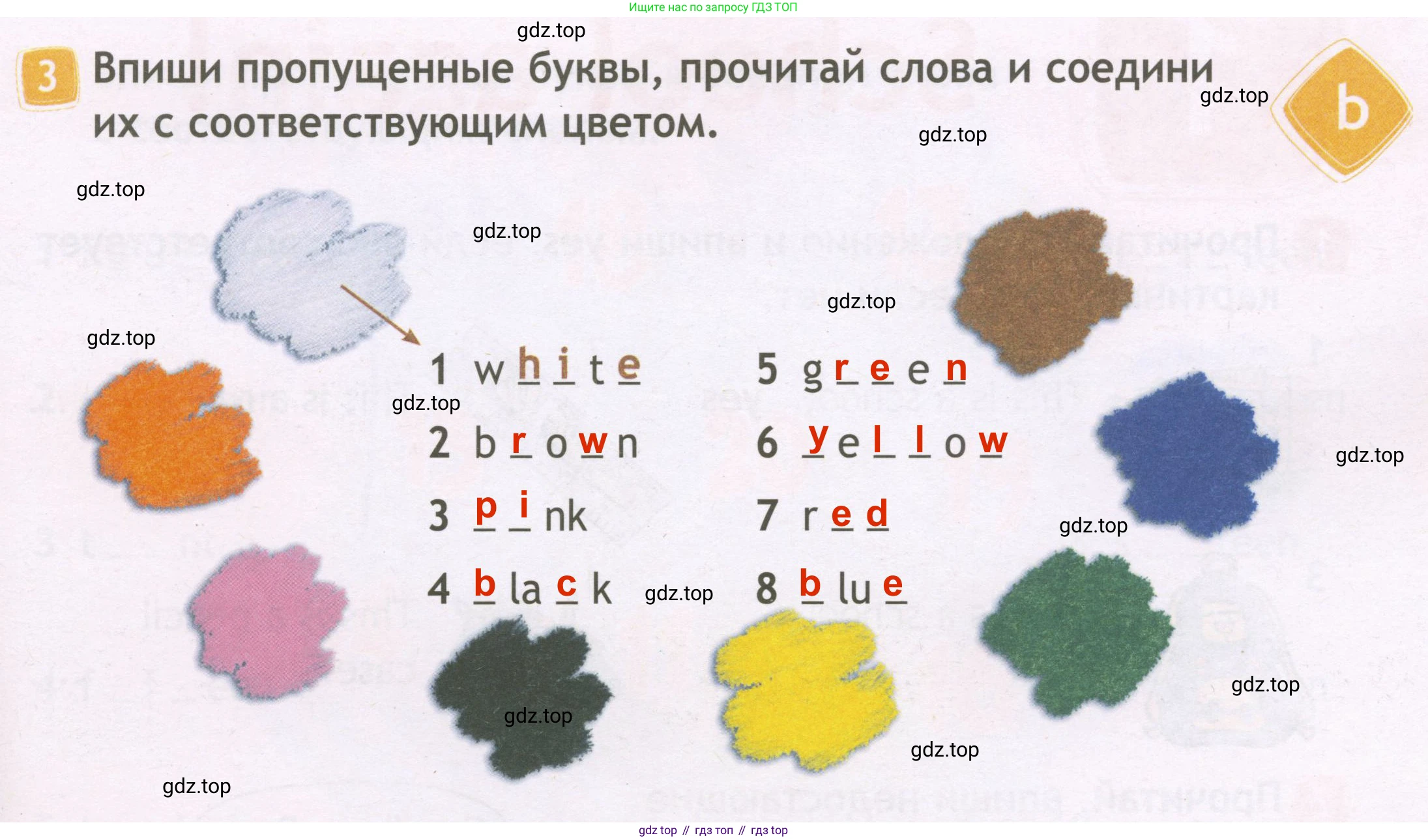 ГДЗ Английский язык (english), 3 класс Рабочая тетрадь (workbook), авторы: Быкова Надежда Ильинична (Bykova Nadezhda), Дули Дженни (Dooley Jenny), Поспелова Марина Давидовна (Pospelova Marina), Эванс Вирджиния (Evans Virginia), издательство Просвещение, Москва, 2023, зелёного цвета, страница 5, номер 3, Решение 3