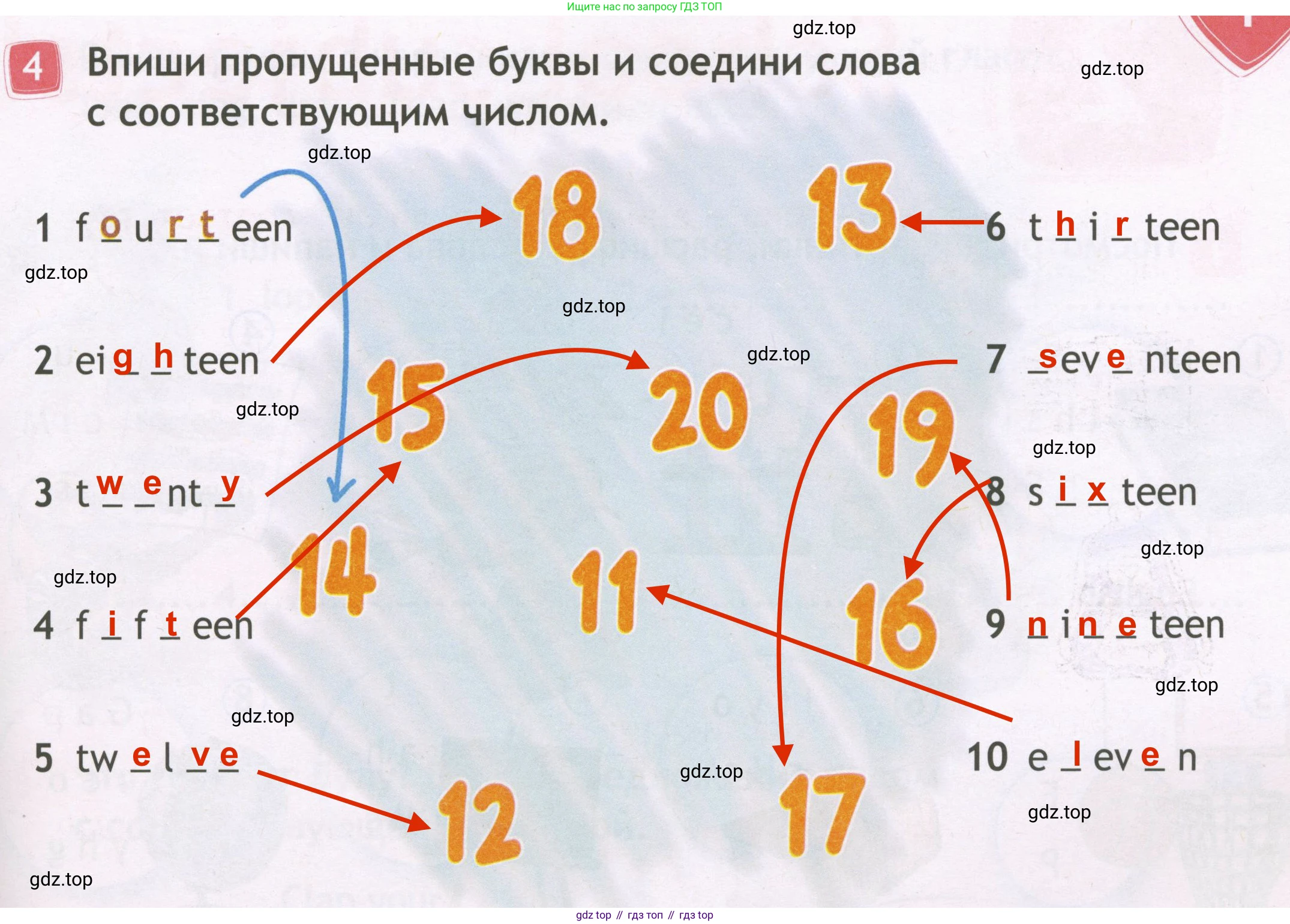 ГДЗ Английский язык (english), 3 класс Рабочая тетрадь (workbook), авторы: Быкова Надежда Ильинична (Bykova Nadezhda), Дули Дженни (Dooley Jenny), Поспелова Марина Давидовна (Pospelova Marina), Эванс Вирджиния (Evans Virginia), издательство Просвещение, Москва, 2023, зелёного цвета, страница 7, номер 4, Решение 3