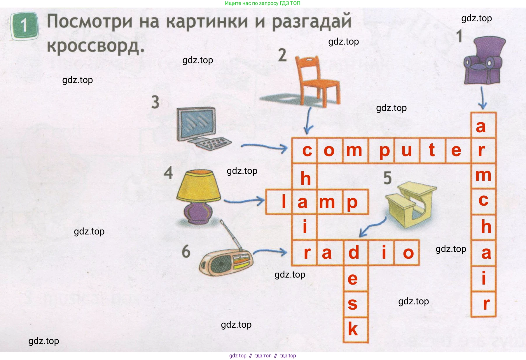 ГДЗ Английский язык (english), 3 класс Рабочая тетрадь (workbook), авторы: Быкова Надежда Ильинична (Bykova Nadezhda), Дули Дженни (Dooley Jenny), Поспелова Марина Давидовна (Pospelova Marina), Эванс Вирджиния (Evans Virginia), издательство Просвещение, Москва, 2023, зелёного цвета, страница 34, номер 1, Решение 3