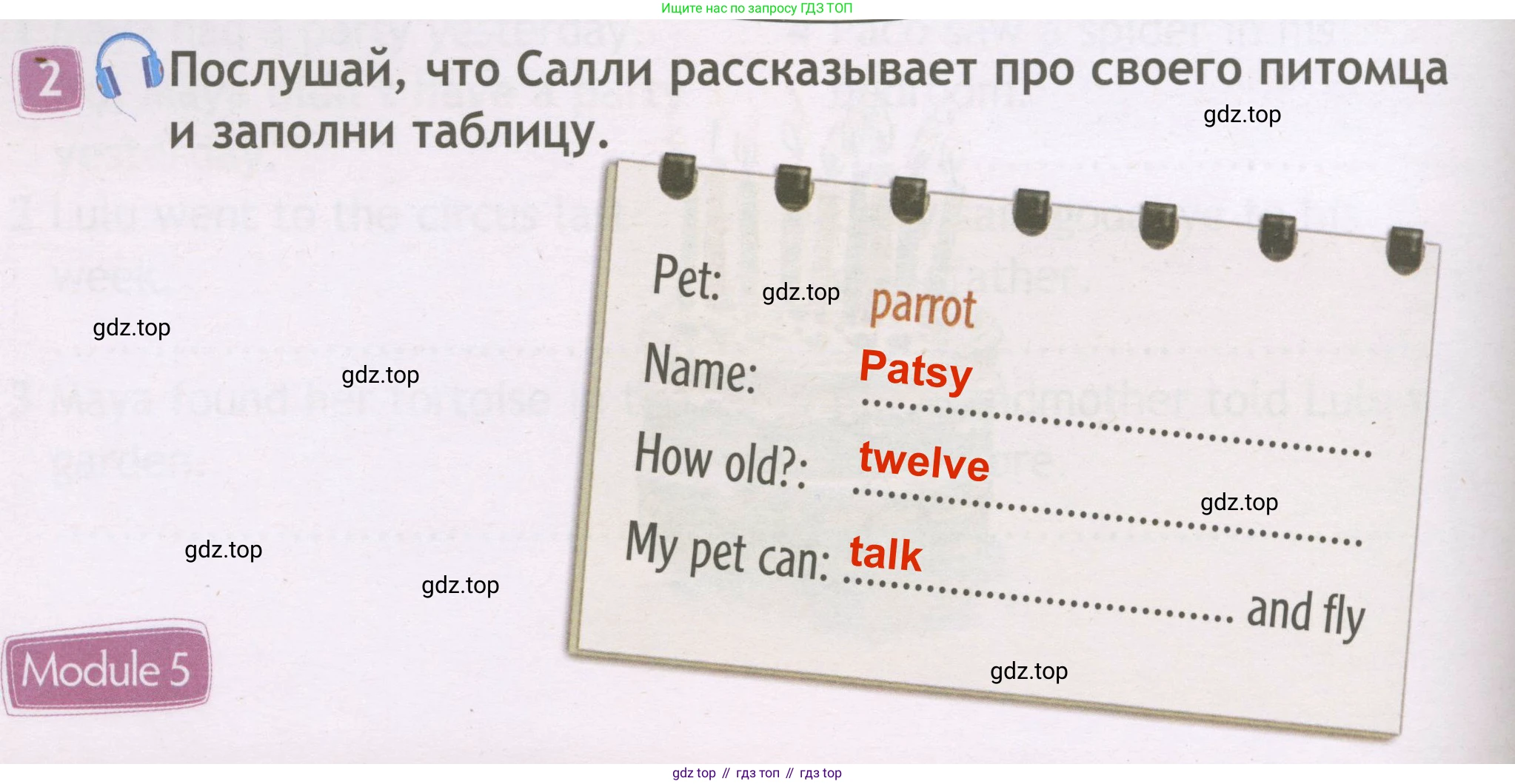 ГДЗ Английский язык (english), 3 класс Рабочая тетрадь (workbook), авторы: Быкова Надежда Ильинична (Bykova Nadezhda), Дули Дженни (Dooley Jenny), Поспелова Марина Давидовна (Pospelova Marina), Эванс Вирджиния (Evans Virginia), издательство Просвещение, Москва, 2023, зелёного цвета, страница 48, номер 2, Решение 3