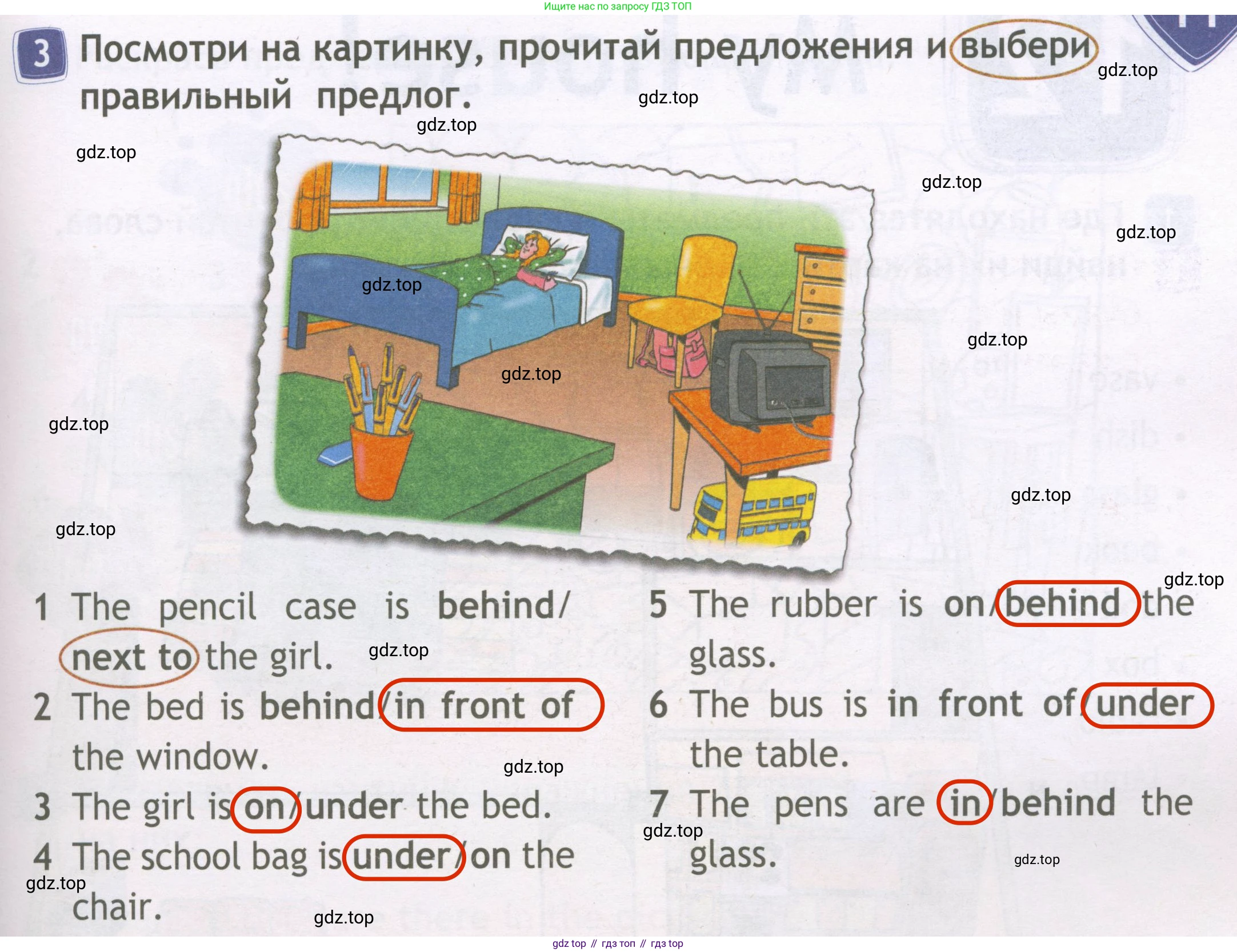 ГДЗ Английский язык (english), 3 класс Рабочая тетрадь (workbook), авторы: Быкова Надежда Ильинична (Bykova Nadezhda), Дули Дженни (Dooley Jenny), Поспелова Марина Давидовна (Pospelova Marina), Эванс Вирджиния (Evans Virginia), издательство Просвещение, Москва, 2023, зелёного цвета, страница 53, номер 3, Решение 3