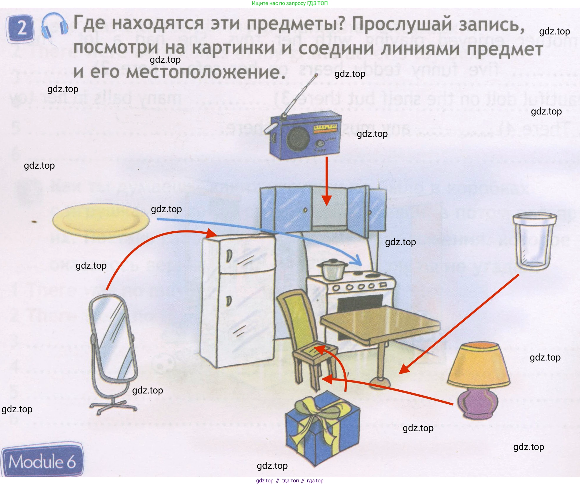 ГДЗ Английский язык (english), 3 класс Рабочая тетрадь (workbook), авторы: Быкова Надежда Ильинична (Bykova Nadezhda), Дули Дженни (Dooley Jenny), Поспелова Марина Давидовна (Pospelova Marina), Эванс Вирджиния (Evans Virginia), издательство Просвещение, Москва, 2023, зелёного цвета, страница 58, номер 2, Решение 3