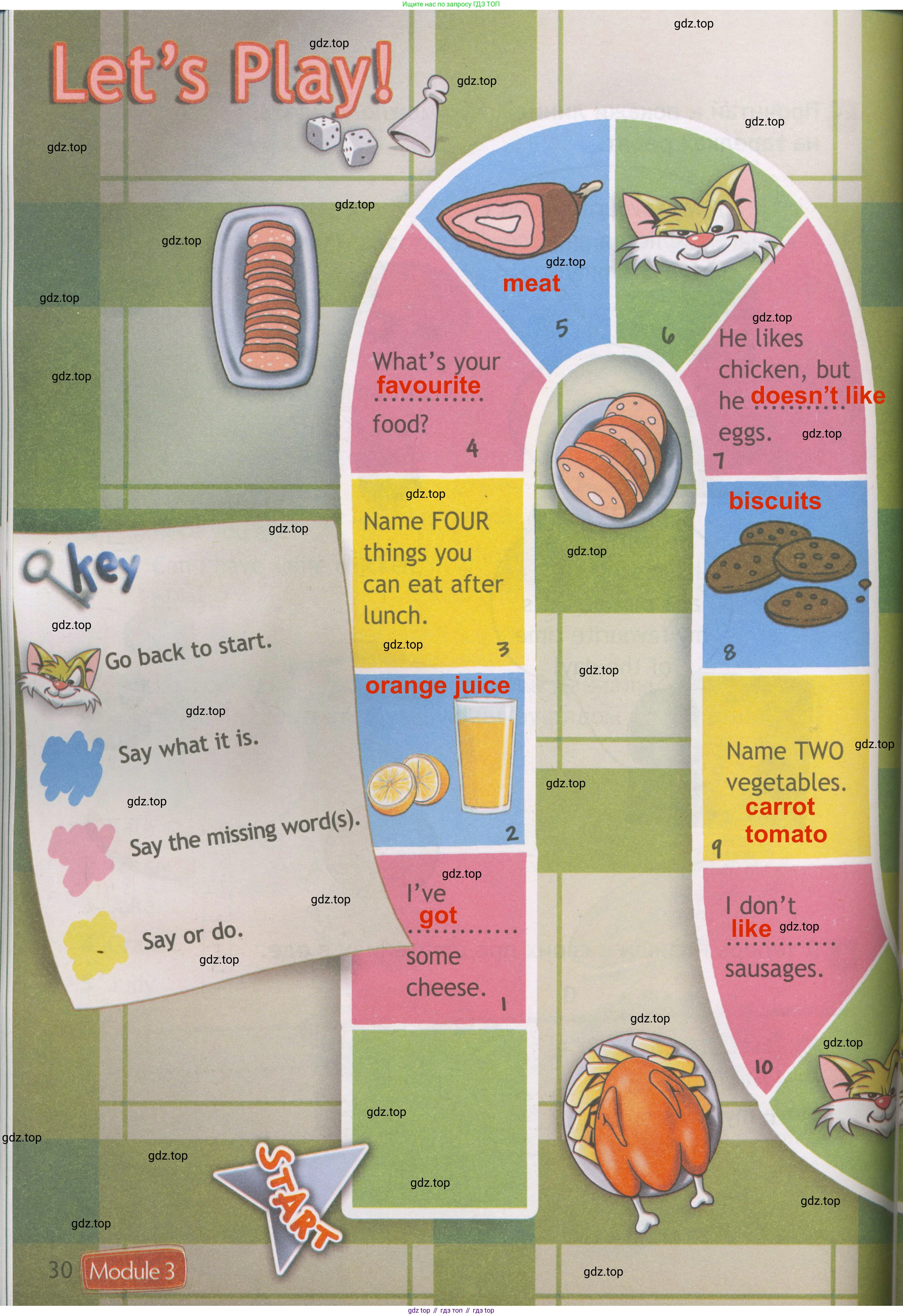 ГДЗ Английский язык (english), 3 класс Рабочая тетрадь (workbook), авторы: Быкова Надежда Ильинична (Bykova Nadezhda), Дули Дженни (Dooley Jenny), Поспелова Марина Давидовна (Pospelova Marina), Эванс Вирджиния (Evans Virginia), издательство Просвещение, Москва, 2023, зелёного цвета, страница 30, Решение 3