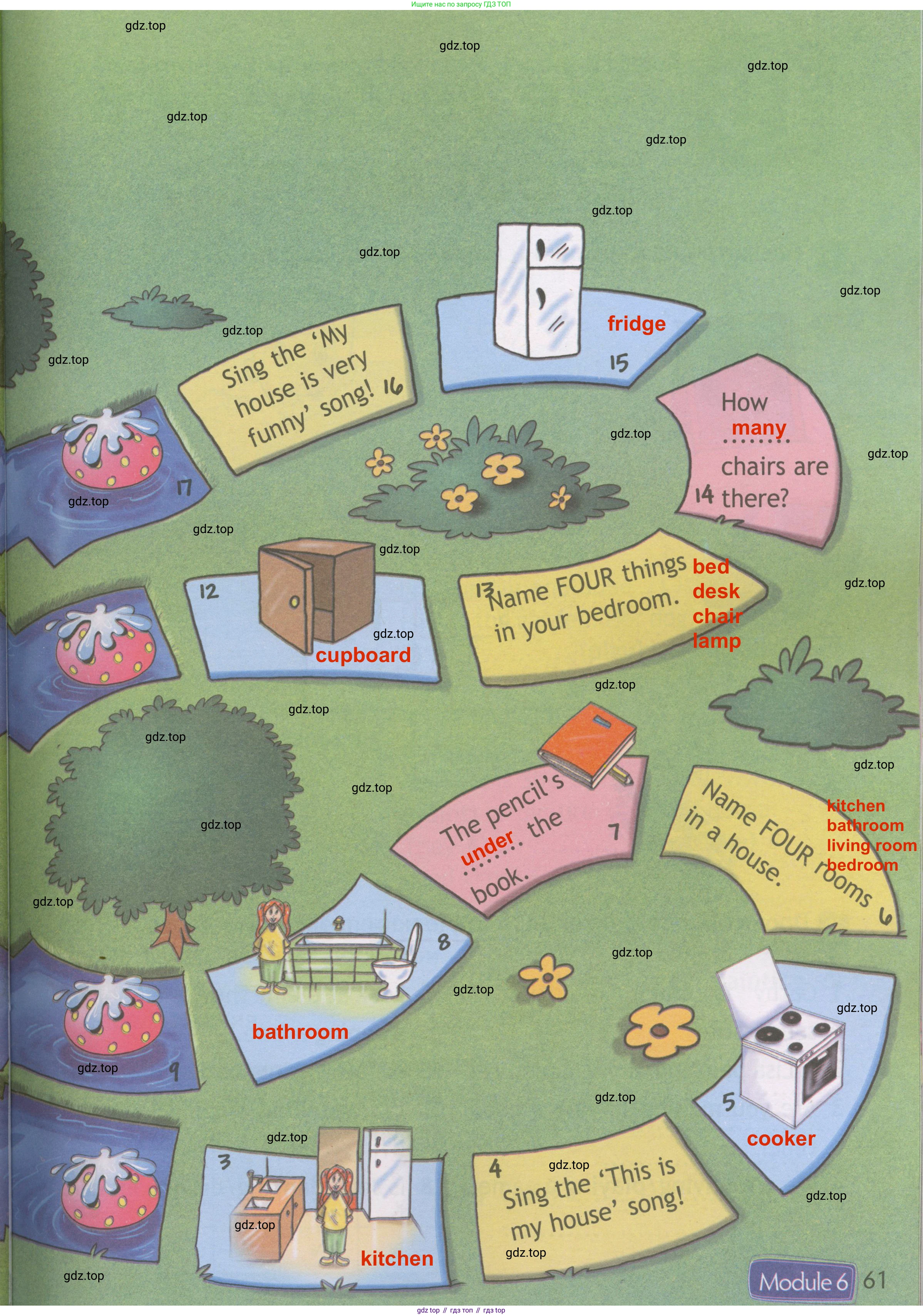 ГДЗ Английский язык (english), 3 класс Рабочая тетрадь (workbook), авторы: Быкова Надежда Ильинична (Bykova Nadezhda), Дули Дженни (Dooley Jenny), Поспелова Марина Давидовна (Pospelova Marina), Эванс Вирджиния (Evans Virginia), издательство Просвещение, Москва, 2023, зелёного цвета, страница 60, Решение 3 (продолжение 2)