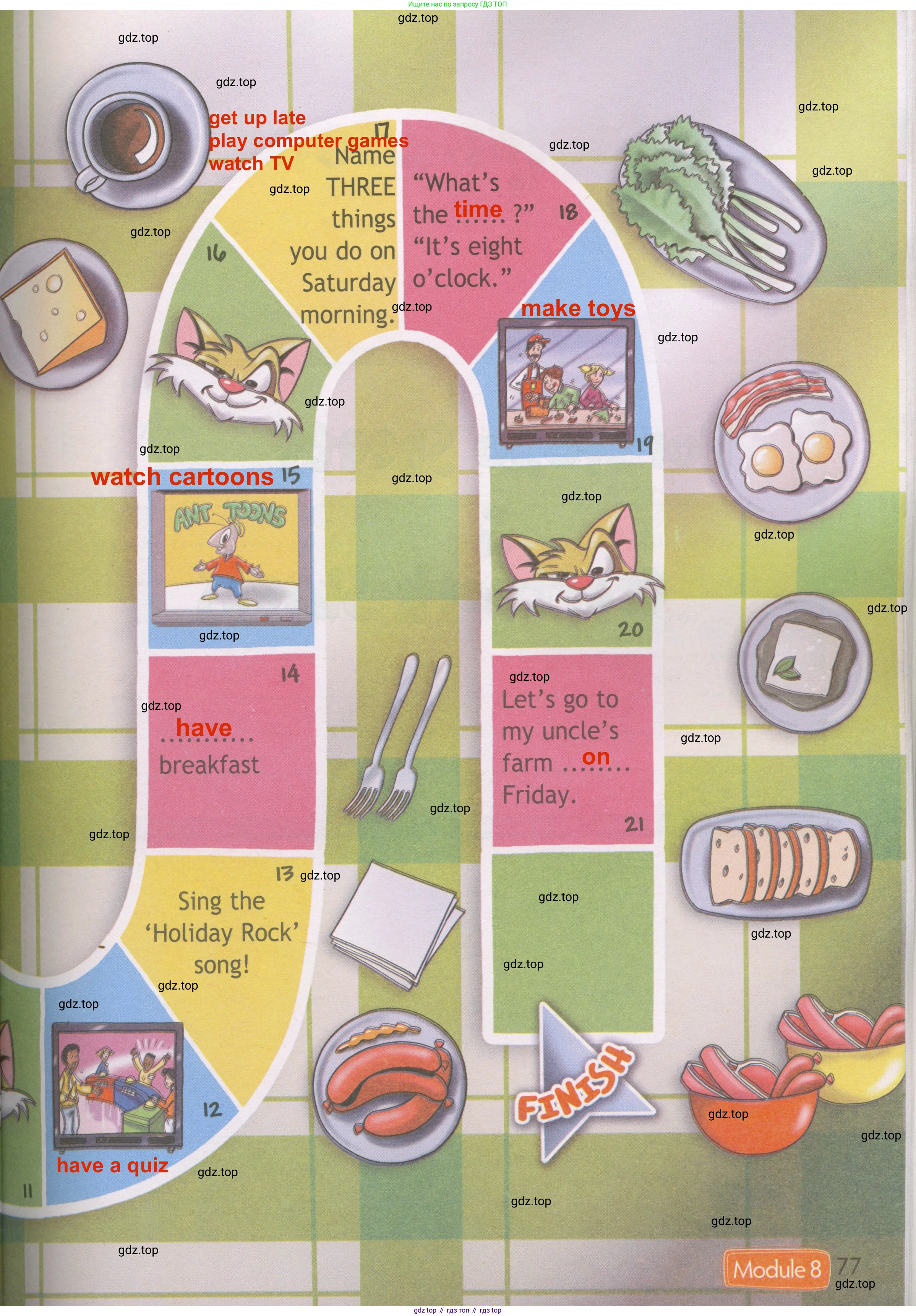 ГДЗ Английский язык (english), 3 класс Рабочая тетрадь (workbook), авторы: Быкова Надежда Ильинична (Bykova Nadezhda), Дули Дженни (Dooley Jenny), Поспелова Марина Давидовна (Pospelova Marina), Эванс Вирджиния (Evans Virginia), издательство Просвещение, Москва, 2023, зелёного цвета, страница 76, Решение 3 (продолжение 2)