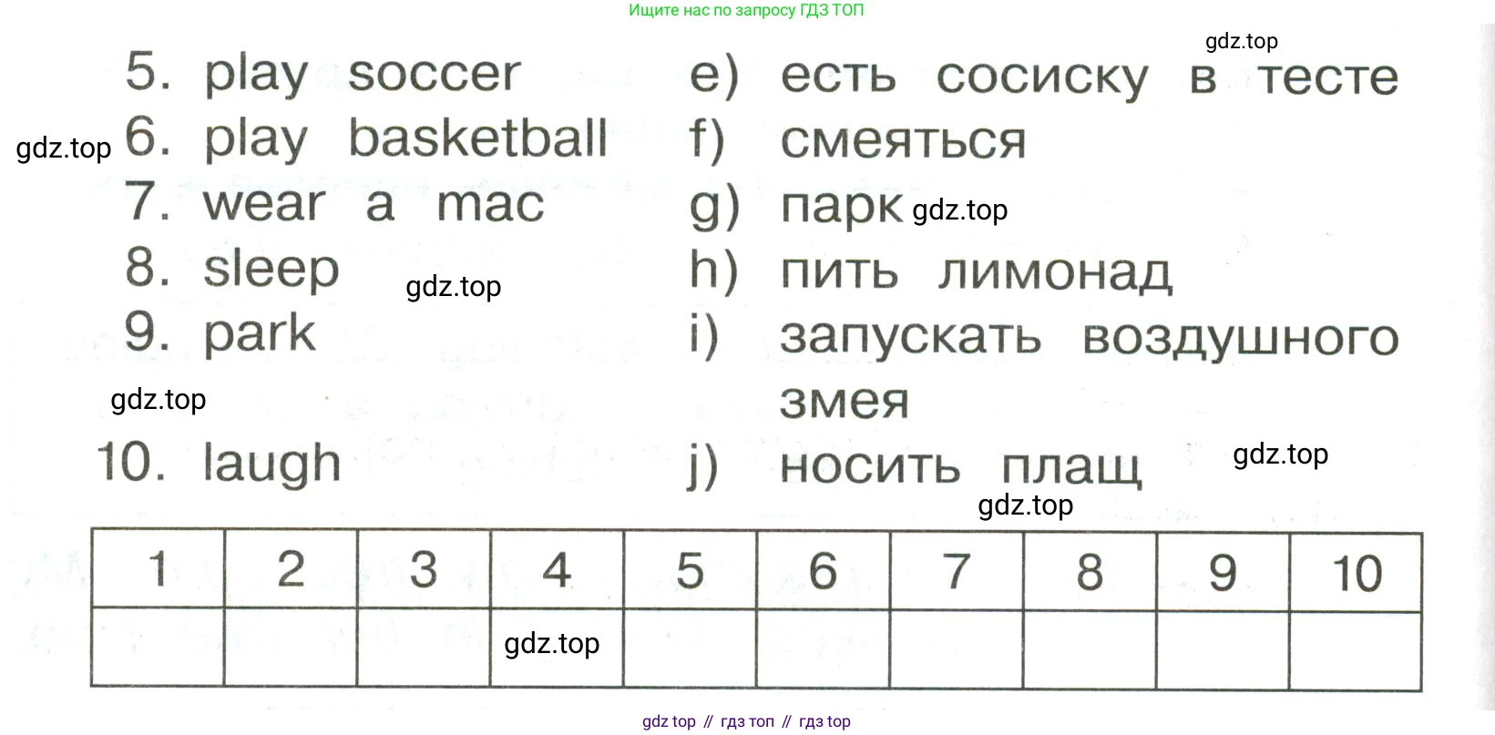 ГДЗ Английский язык (english), 3 класс Сборник упражнений, авторы: Быкова Надежда Ильинична (Bykova Nadezhda), Поспелова Марина Давидовна (Pospelova Marina), издательство Просвещение, Москва, 2023, зелёного цвета, страница 115, номер 1, Условие (продолжение 2)