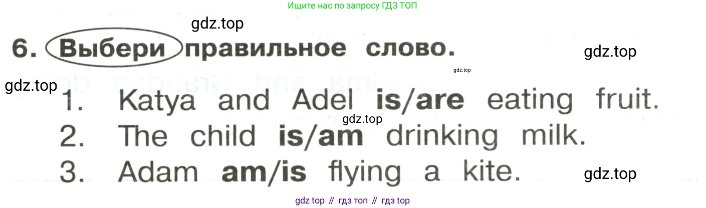 ГДЗ Английский язык (english), 3 класс Сборник упражнений, авторы: Быкова Надежда Ильинична (Bykova Nadezhda), Поспелова Марина Давидовна (Pospelova Marina), издательство Просвещение, Москва, 2023, зелёного цвета, страница 119, номер 6, Условие
