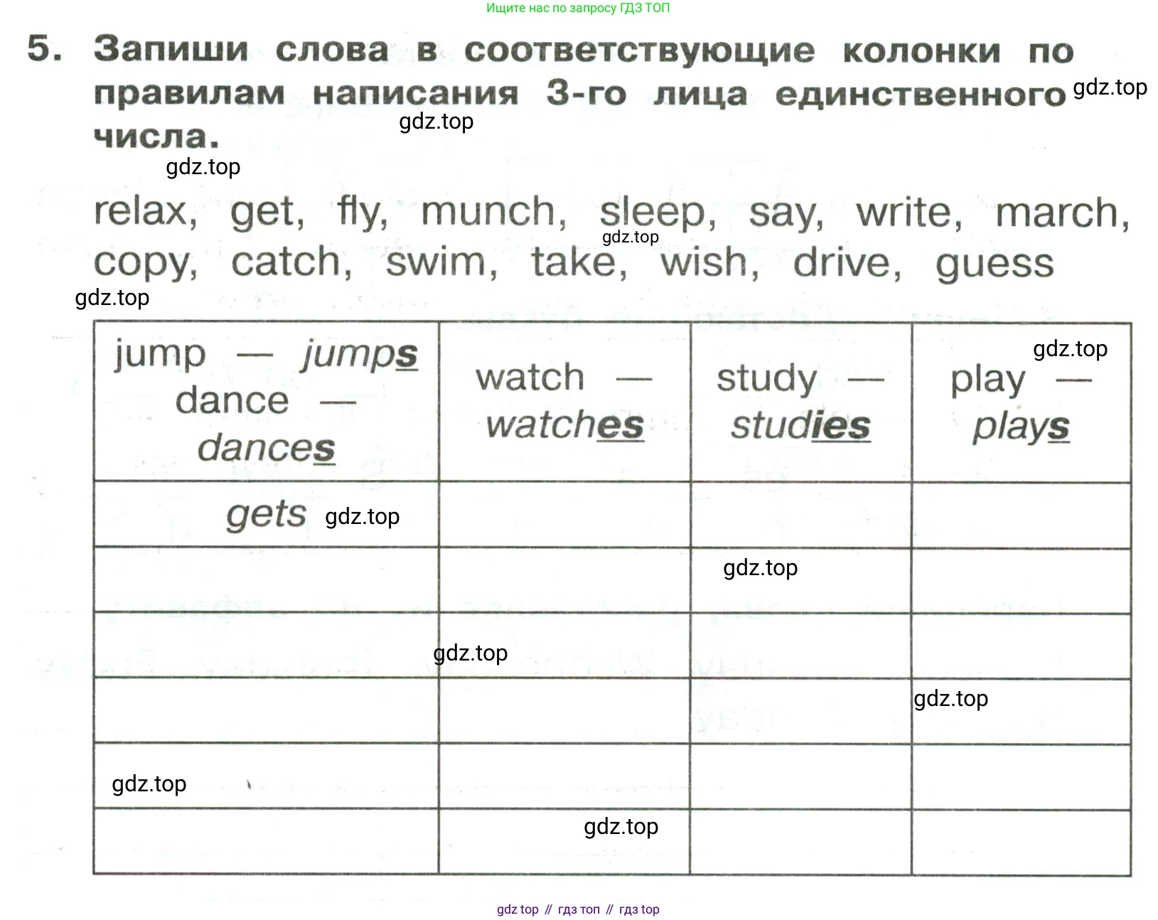 ГДЗ Английский язык (english), 3 класс Сборник упражнений, авторы: Быкова Надежда Ильинична (Bykova Nadezhda), Поспелова Марина Давидовна (Pospelova Marina), издательство Просвещение, Москва, 2023, зелёного цвета, страница 128, номер 5, Условие