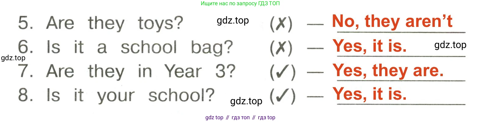 ГДЗ Английский язык (english), 3 класс Сборник упражнений, авторы: Быкова Надежда Ильинична (Bykova Nadezhda), Поспелова Марина Давидовна (Pospelova Marina), издательство Просвещение, Москва, 2023, зелёного цвета, страница 35, номер 10, Решение 2 (продолжение 2)