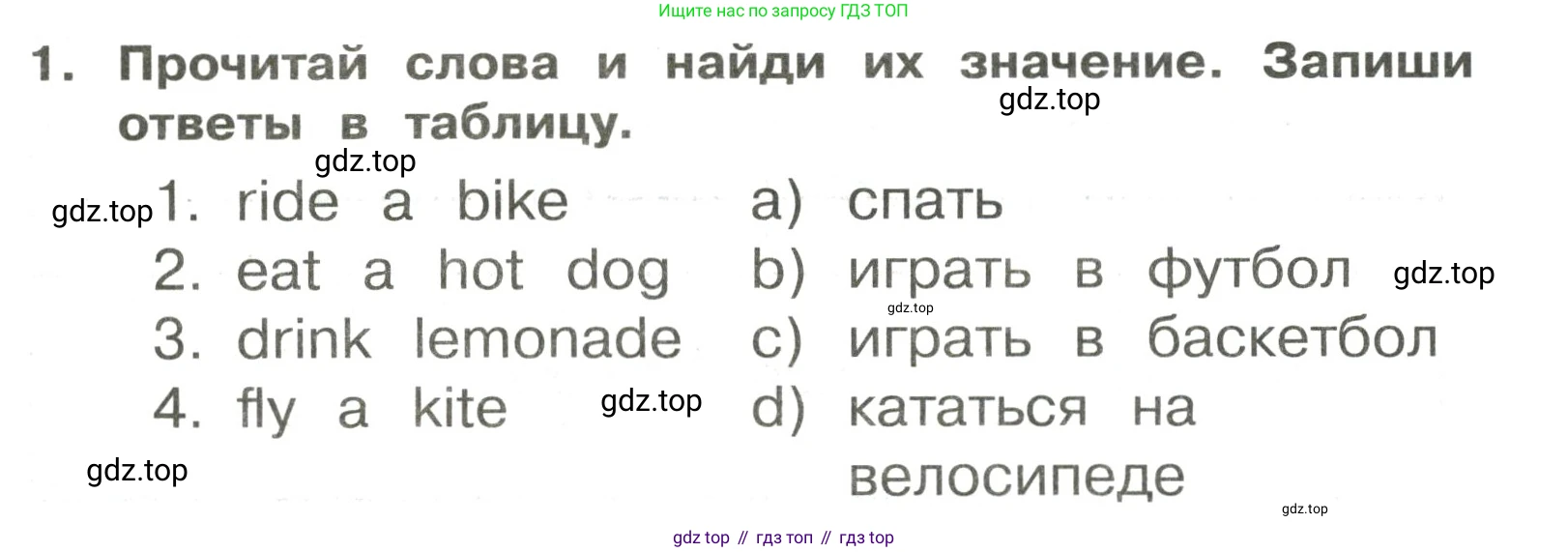 ГДЗ Английский язык (english), 3 класс Сборник упражнений, авторы: Быкова Надежда Ильинична (Bykova Nadezhda), Поспелова Марина Давидовна (Pospelova Marina), издательство Просвещение, Москва, 2023, зелёного цвета, страница 115, номер 1, Решение 2
