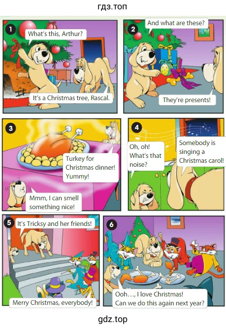 What's this, Arthur? It's a Christmas tree, Rascal.