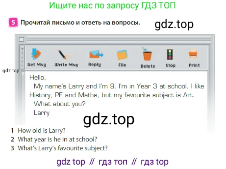 Английский язык (english), 3 класс Учебник (Student's book), авторы: Быкова Надежда Ильинична (Bykova Nadezhda), Дули Дженни (Dooley Jenny), Поспелова Марина Давидовна (Pospelova Marina), Эванс Вирджиния (Evans Virginia), издательство Просвещение, Москва, 2023, зелёного цвета, Часть 1, страница 15, номер 5, Условие