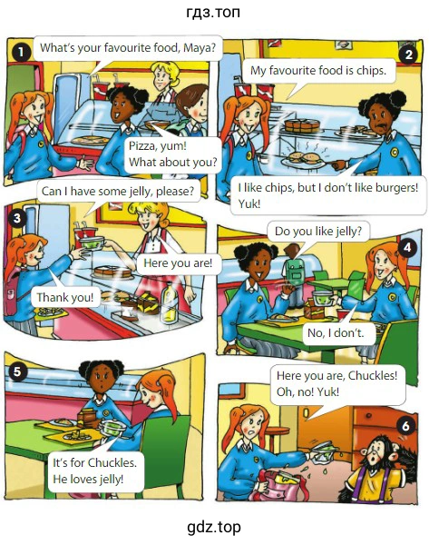 What's your favourite food, Maya? Pizza, yum! What about you?