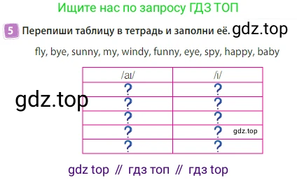 Английский язык (english), 3 класс Учебник (Student's book), авторы: Быкова Надежда Ильинична (Bykova Nadezhda), Дули Дженни (Dooley Jenny), Поспелова Марина Давидовна (Pospelova Marina), Эванс Вирджиния (Evans Virginia), издательство Просвещение, Москва, 2023, зелёного цвета, Часть 2, страница 9, номер 5, Условие