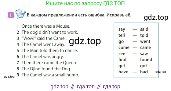Английский язык (english), 3 класс Учебник (Student's book), авторы: Быкова Надежда Ильинична (Bykova Nadezhda), Дули Дженни (Dooley Jenny), Поспелова Марина Давидовна (Pospelova Marina), Эванс Вирджиния (Evans Virginia), издательство Просвещение, Москва, 2023, зелёного цвета, Часть 2, страница 19, номер 1, Условие (продолжение 2)
