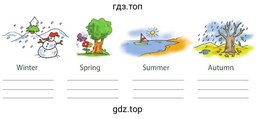 Winter Spring Summer Autumn