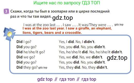 Английский язык (english), 3 класс Учебник (Student's book), авторы: Быкова Надежда Ильинична (Bykova Nadezhda), Дули Дженни (Dooley Jenny), Поспелова Марина Давидовна (Pospelova Marina), Эванс Вирджиния (Evans Virginia), издательство Просвещение, Москва, 2023, зелёного цвета, Часть 2, страница 19, номер 3, Решение 3