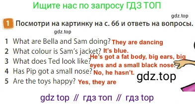 Английский язык (english), 3 класс Учебник (Student's book), авторы: Быкова Надежда Ильинична (Bykova Nadezhda), Дули Дженни (Dooley Jenny), Поспелова Марина Давидовна (Pospelova Marina), Эванс Вирджиния (Evans Virginia), издательство Просвещение, Москва, 2023, зелёного цвета, Часть 2, страница 68, номер 1, Решение 3