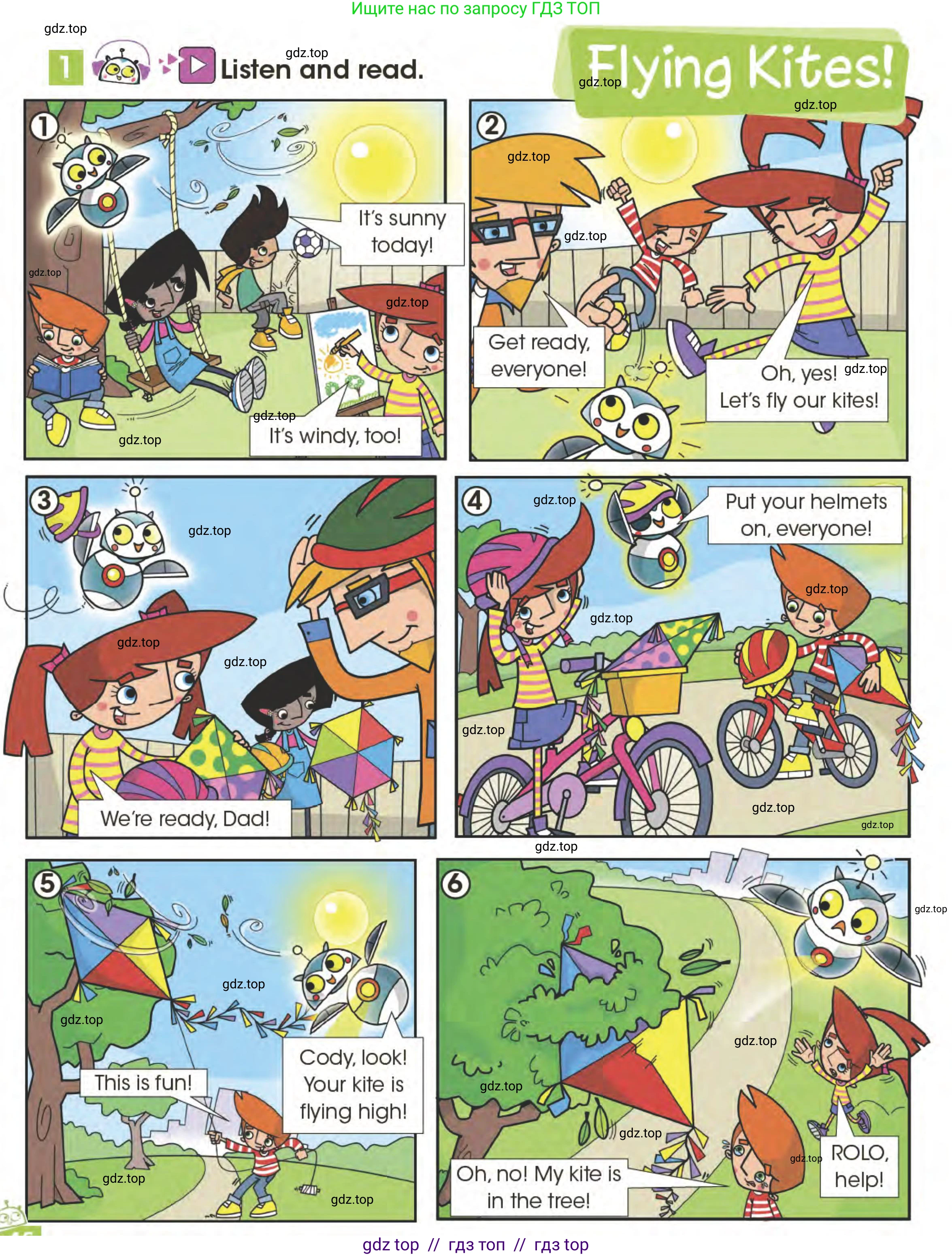 Английский язык (english), 3 класс Учебник (Pupil's book), авторы: Дули Дженни (Dooley Jenny), Оби Боб (Obee Bob), издательство Express Publishing, Алматы, 2024, голубого цвета, страница 46, номер 1, Условие