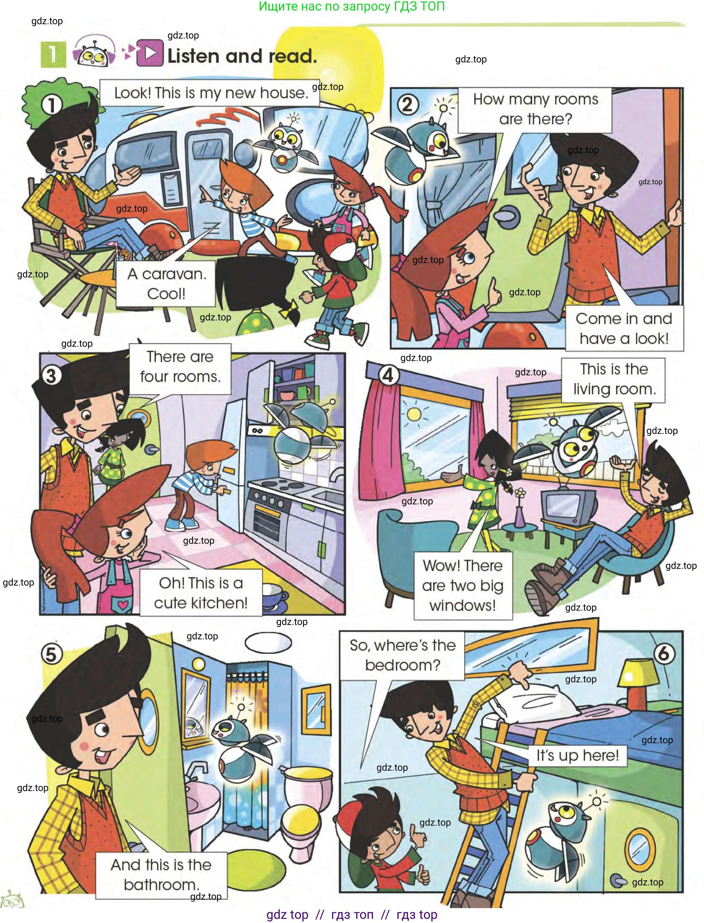 Английский язык (english), 3 класс Учебник (Pupil's book), авторы: Дули Дженни (Dooley Jenny), Оби Боб (Obee Bob), издательство Express Publishing, Алматы, 2024, голубого цвета, страница 84, номер 1, Условие