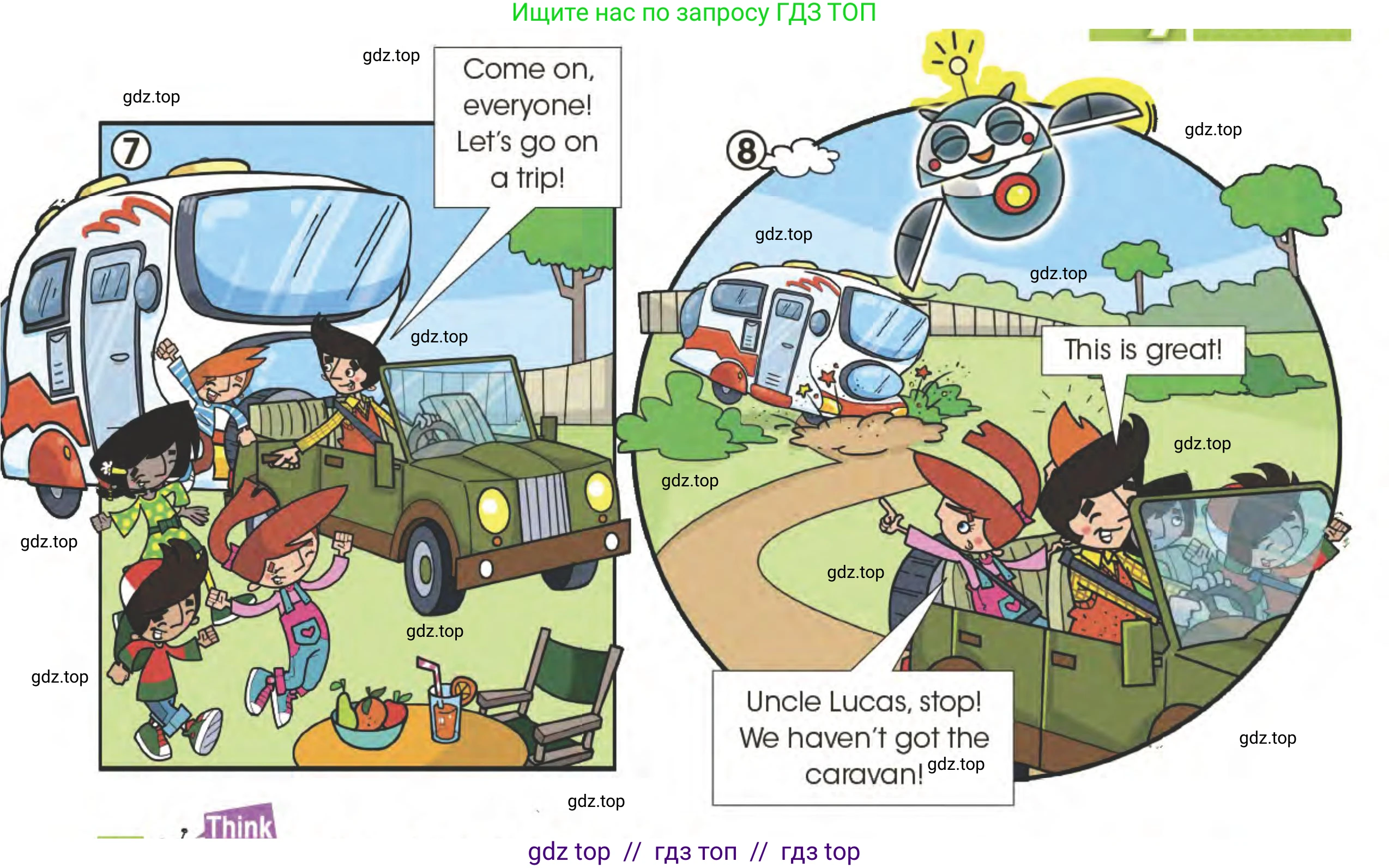 Английский язык (english), 3 класс Учебник (Pupil's book), авторы: Дули Дженни (Dooley Jenny), Оби Боб (Obee Bob), издательство Express Publishing, Алматы, 2024, голубого цвета, страница 84, номер 1, Условие (продолжение 2)