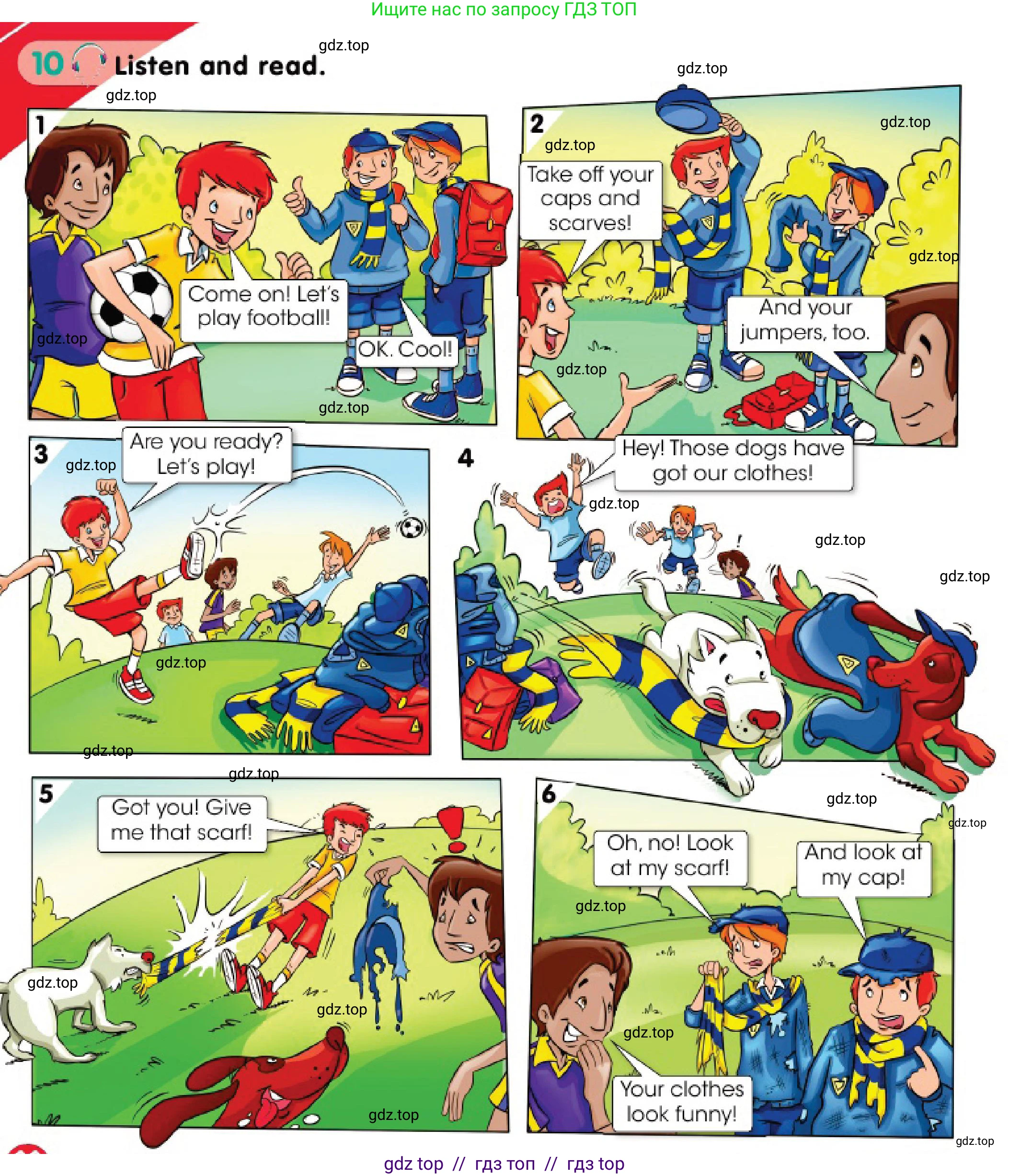 Английский язык (english), 3 класс Учебник (Pupil's book), авторы: Дули Дженни (Dooley Jenny), Оби Боб (Obee Bob), издательство Express Publishing, Алматы, 2018, красного цвета, страница 22, номер 10, Условие