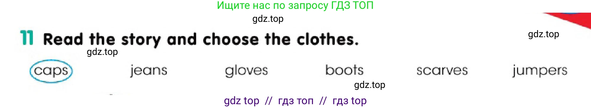 Английский язык (english), 3 класс Учебник (Pupil's book), авторы: Дули Дженни (Dooley Jenny), Оби Боб (Obee Bob), издательство Express Publishing, Алматы, 2018, красного цвета, страница 23, номер 11, Условие
