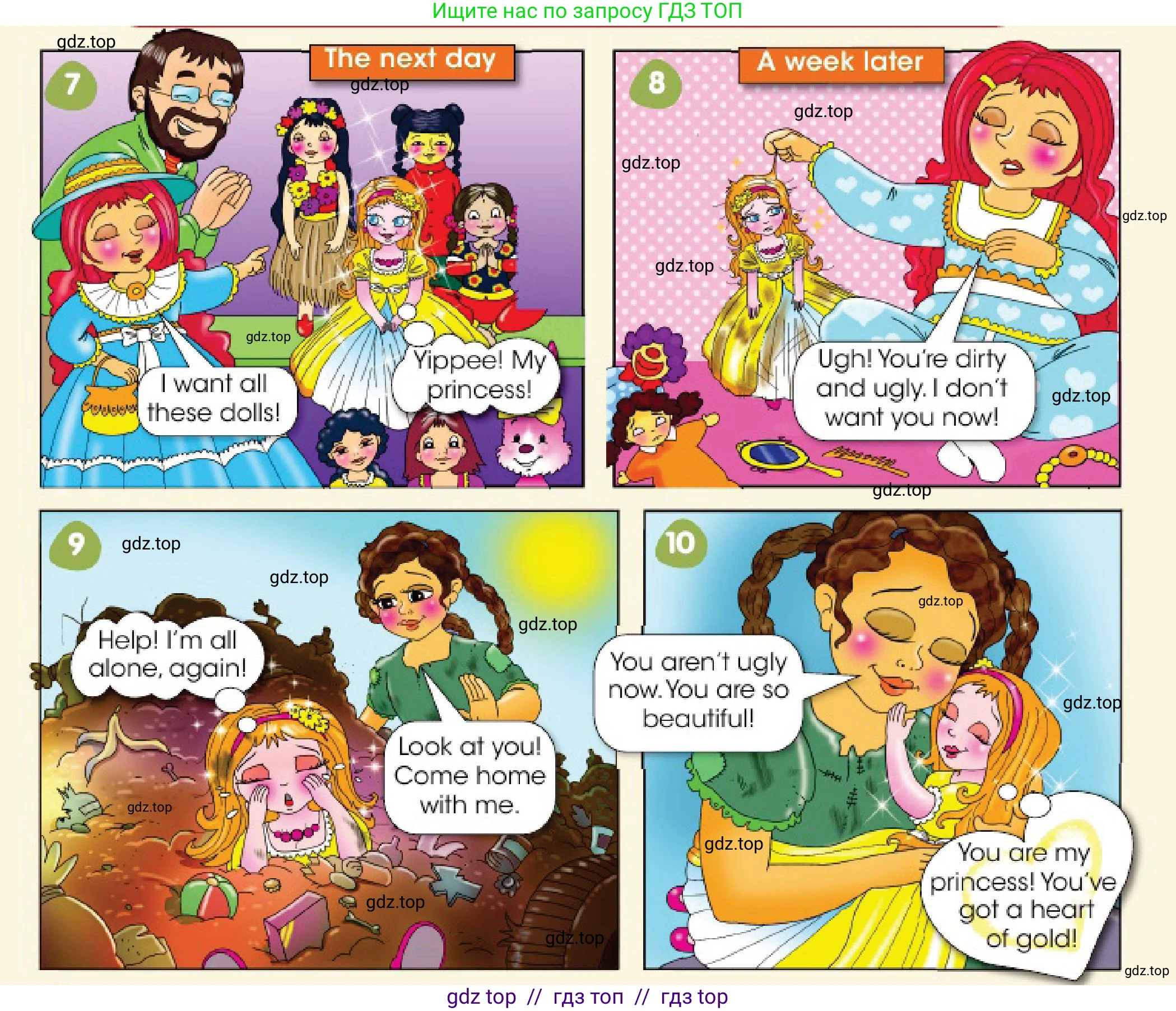Английский язык (english), 3 класс Учебник (Pupil's book), авторы: Дули Дженни (Dooley Jenny), Оби Боб (Obee Bob), издательство Express Publishing, Алматы, 2018, красного цвета, страница 32, номер 1, Условие (продолжение 2)