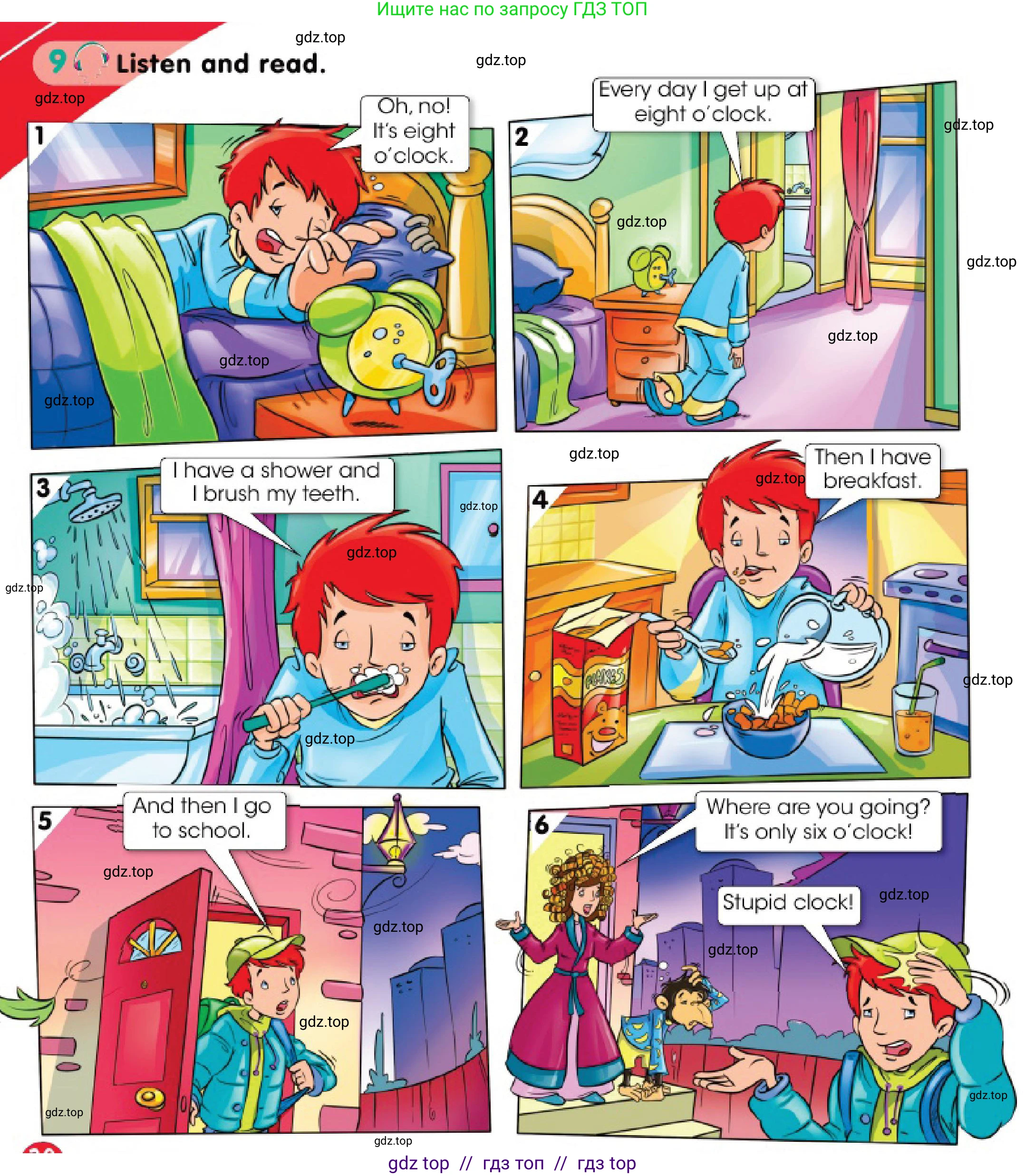 Английский язык (english), 3 класс Учебник (Pupil's book), авторы: Дули Дженни (Dooley Jenny), Оби Боб (Obee Bob), издательство Express Publishing, Алматы, 2018, красного цвета, страница 38, номер 9, Условие