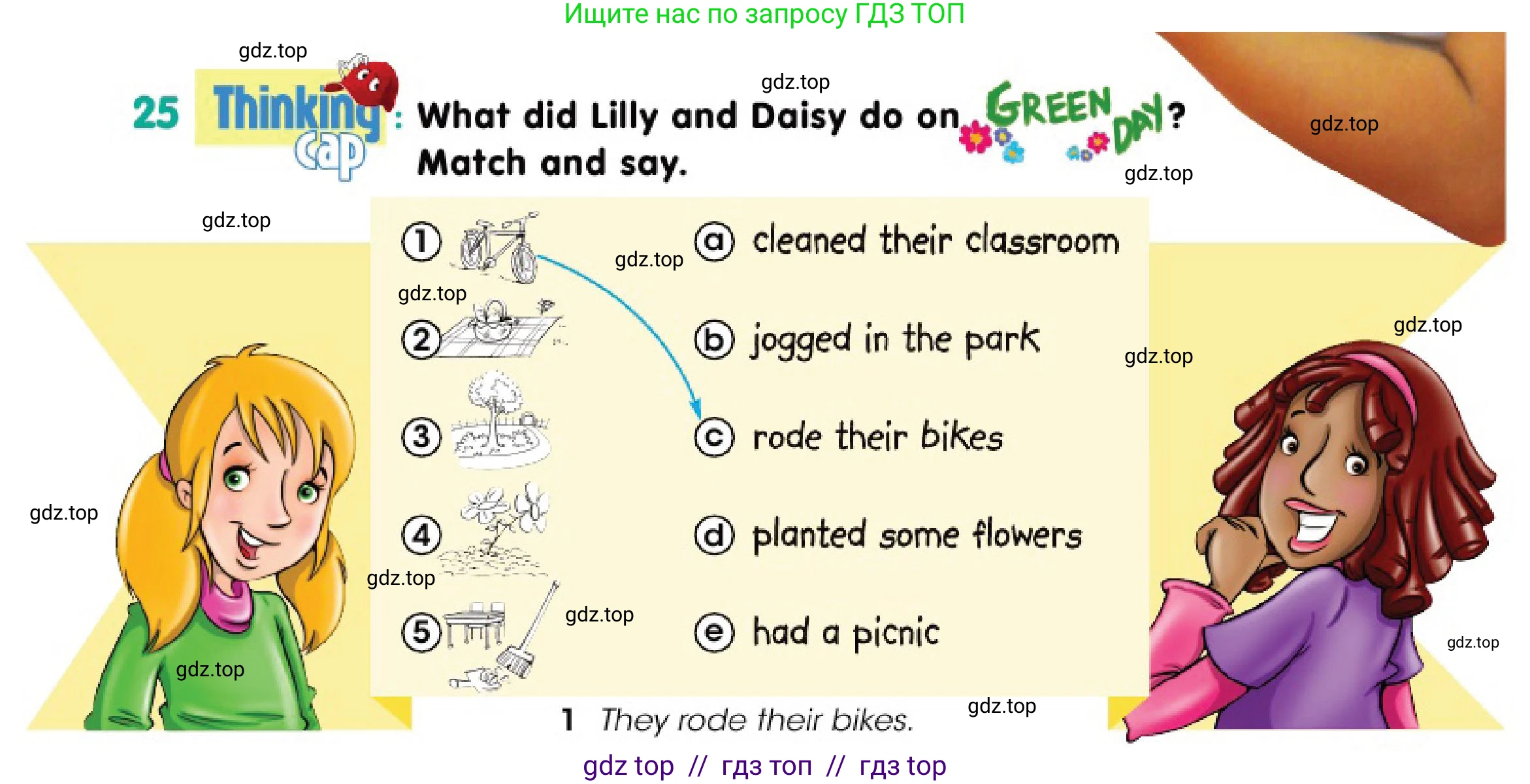 Английский язык (english), 3 класс Учебник (Pupil's book), авторы: Дули Дженни (Dooley Jenny), Оби Боб (Obee Bob), издательство Express Publishing, Алматы, 2018, красного цвета, страница 73, номер 25, Условие
