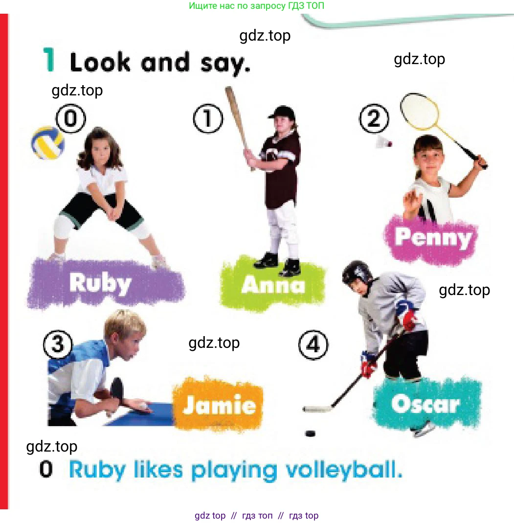 Английский язык (english), 3 класс Учебник (Pupil's book), авторы: Дули Дженни (Dooley Jenny), Оби Боб (Obee Bob), издательство Express Publishing, Алматы, 2018, красного цвета, страница 77, номер 1, Условие