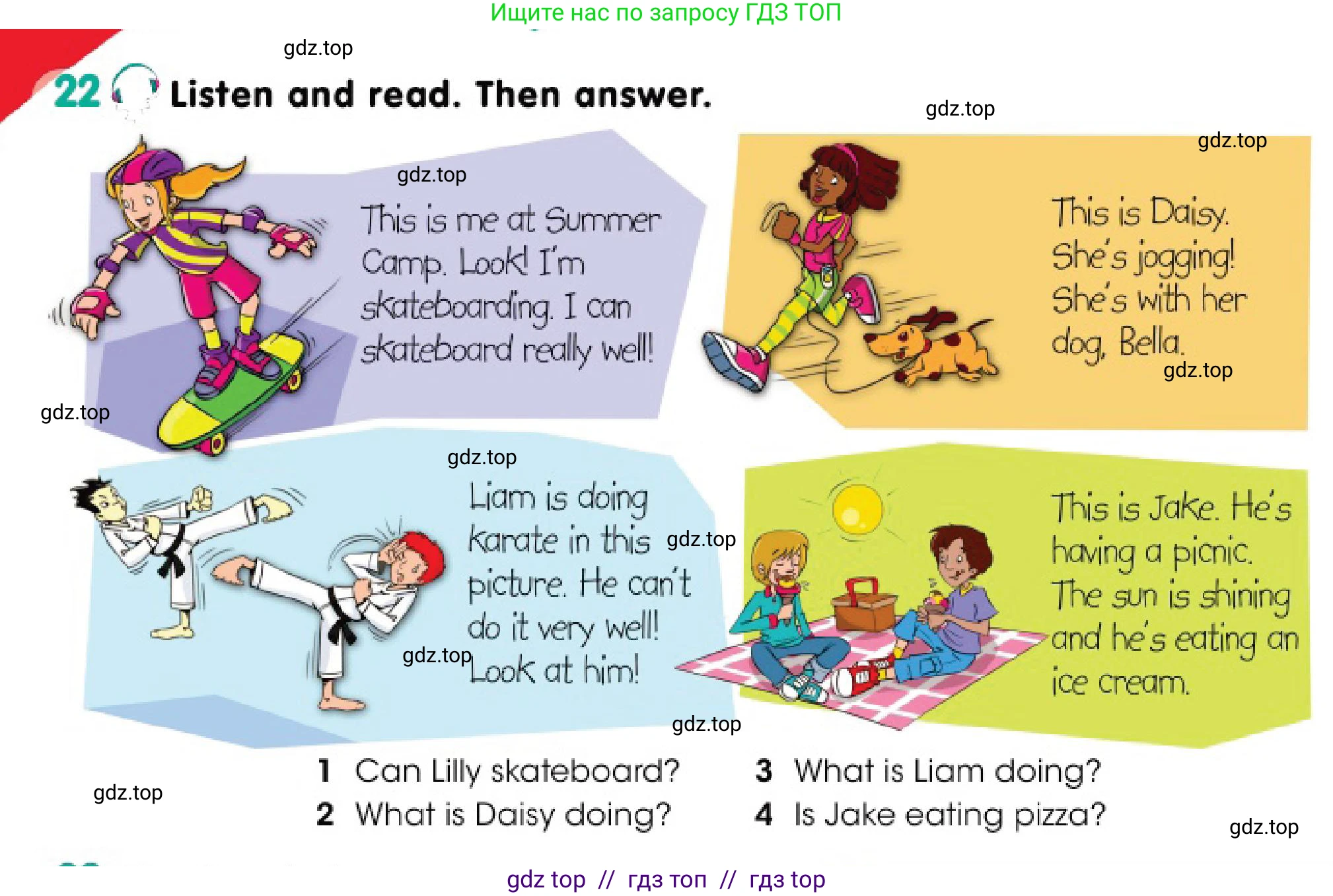 Английский язык (english), 3 класс Учебник (Pupil's book), авторы: Дули Дженни (Dooley Jenny), Оби Боб (Obee Bob), издательство Express Publishing, Алматы, 2018, красного цвета, страница 102, номер 22, Условие