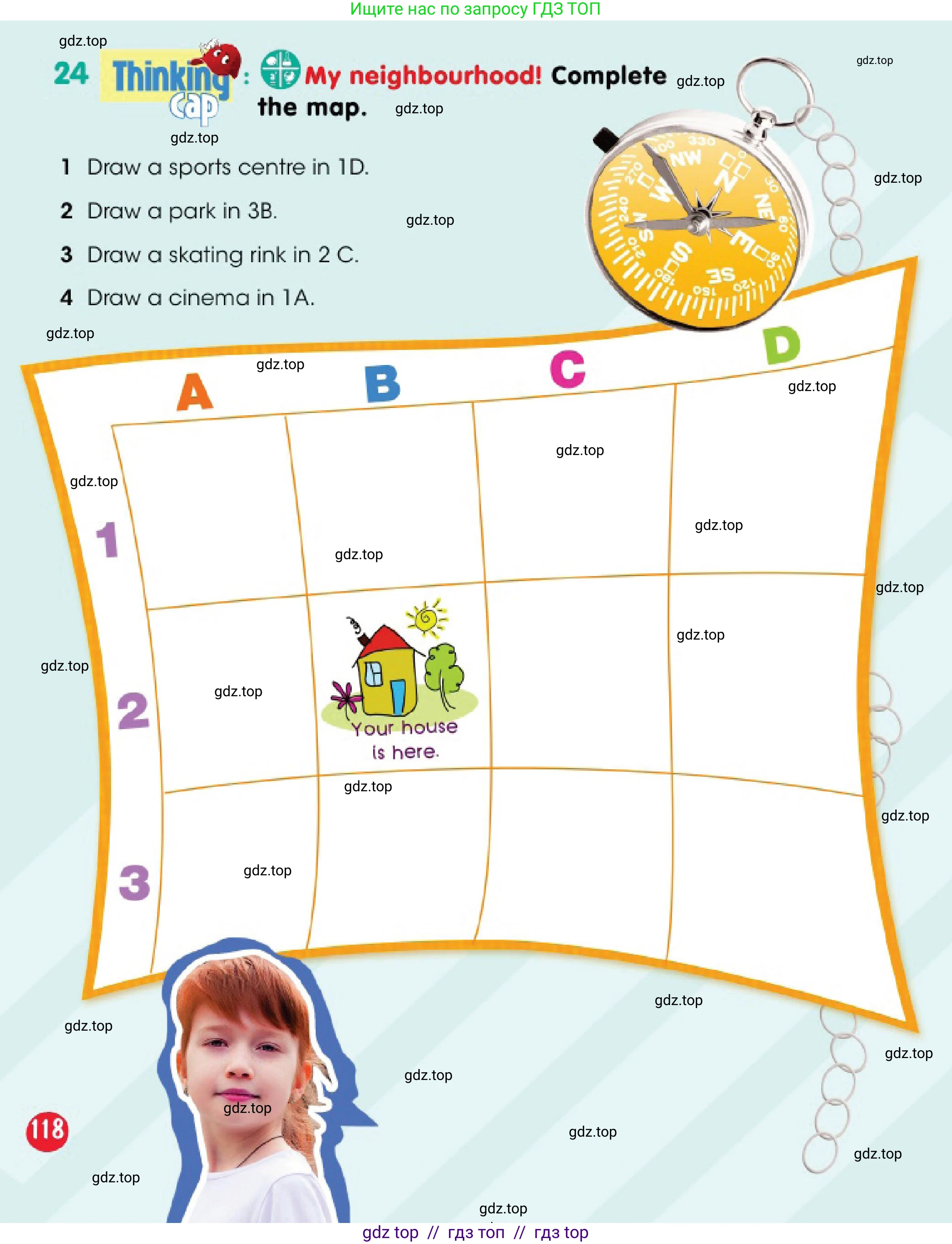 Английский язык (english), 3 класс Учебник (Pupil's book), авторы: Дули Дженни (Dooley Jenny), Оби Боб (Obee Bob), издательство Express Publishing, Алматы, 2018, красного цвета, страница 118, номер 24, Условие