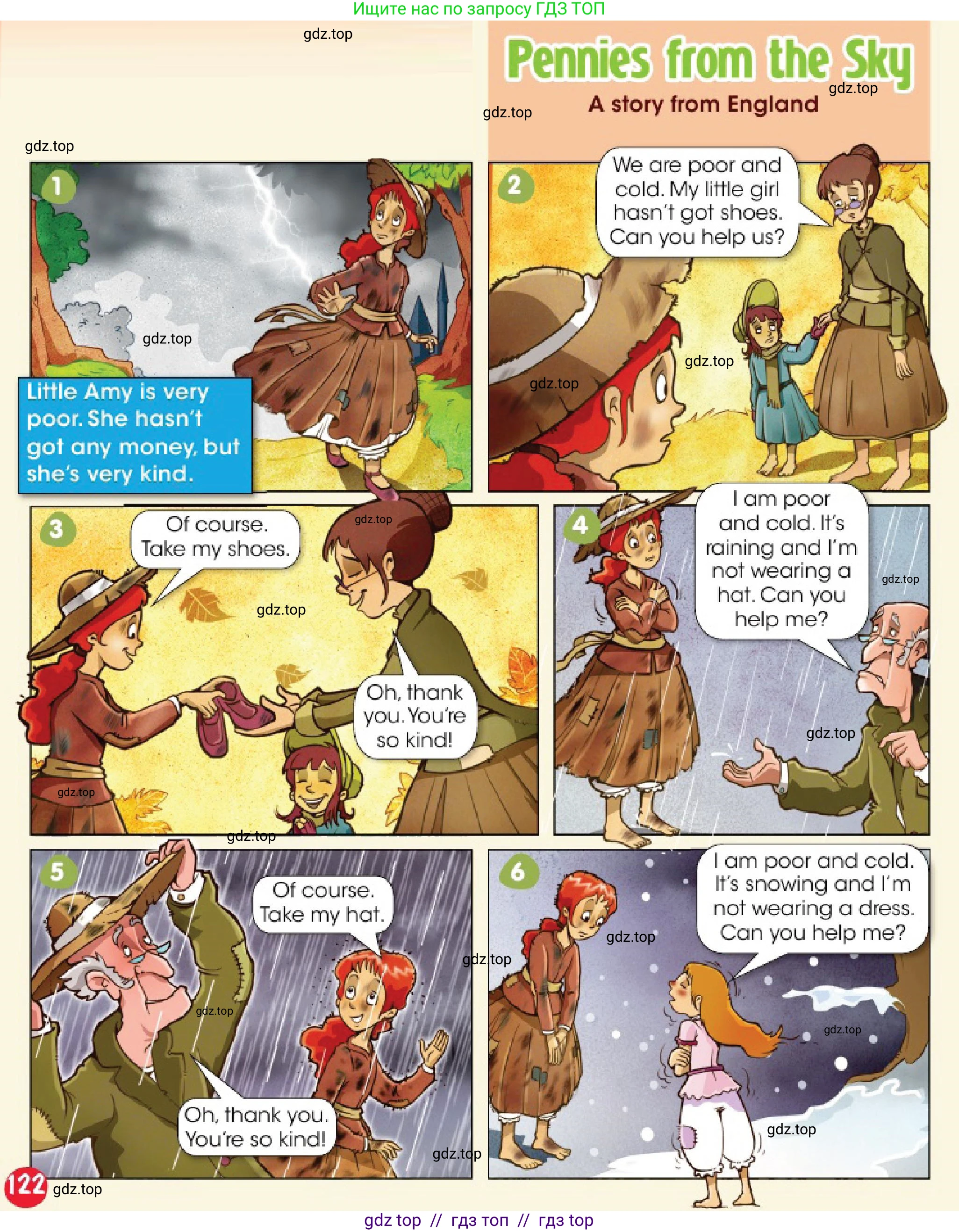 Английский язык (english), 3 класс Учебник (Pupil's book), авторы: Дули Дженни (Dooley Jenny), Оби Боб (Obee Bob), издательство Express Publishing, Алматы, 2018, красного цвета, страница 122, номер 2, Условие (продолжение 2)