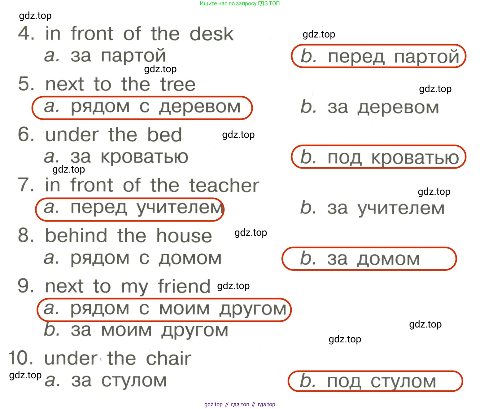 ГДЗ Английский язык (english), 3 класс Грамматический тренажёр, автор: Юшина Дарья Генадьевна, издательство Просвещение, Москва, 2023, салатового цвета, страница 56, номер 1, Решение 2 (продолжение 2)