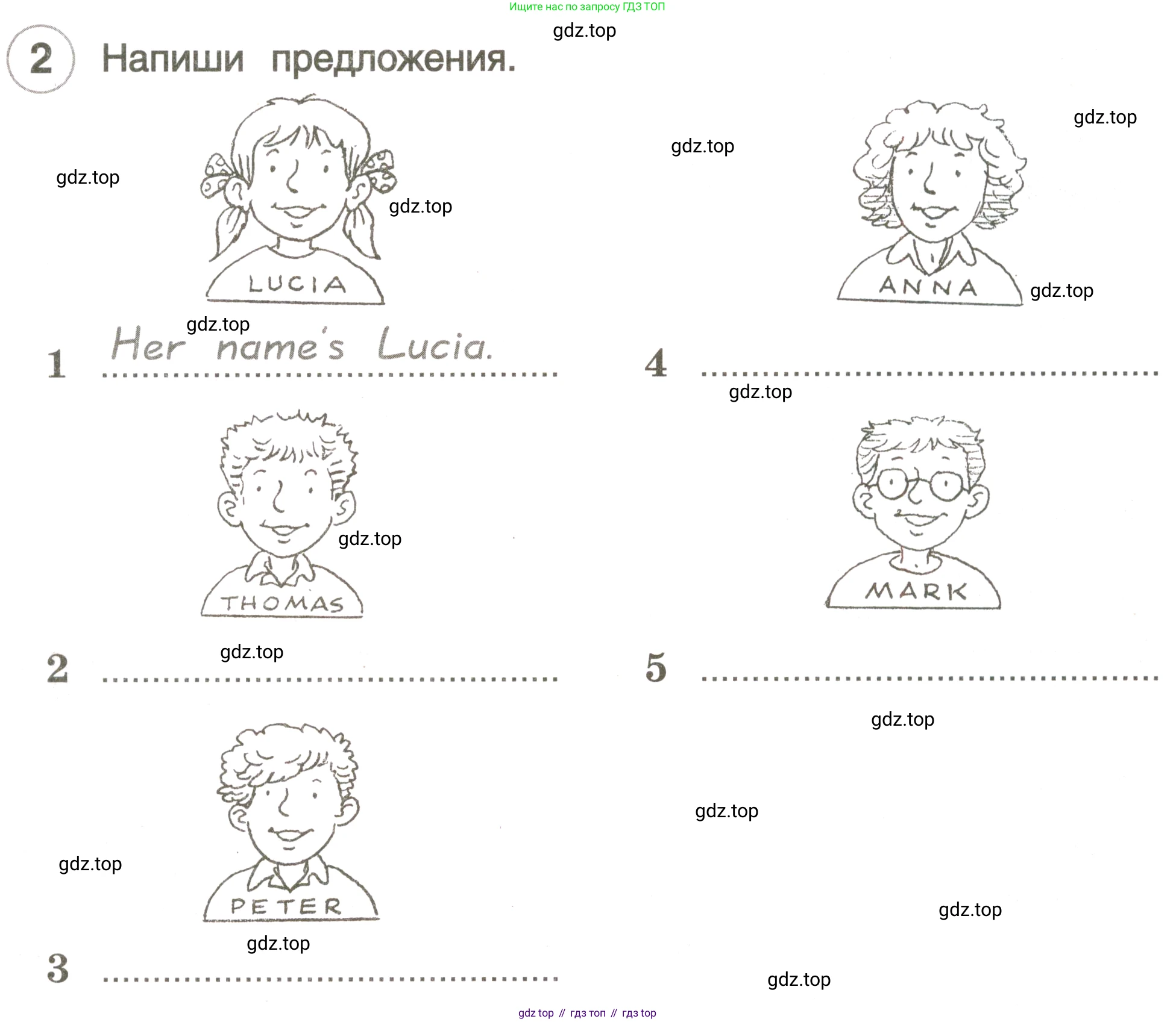 ГДЗ Английский язык (english), 3 класс рабочая тетрадь, авторы: Комарова Юлия Александровна, Ларионова Ирина Владимировна, издательство Русское слово, Москва, 2022, голубого цвета, страница 15, номер 2, Условие