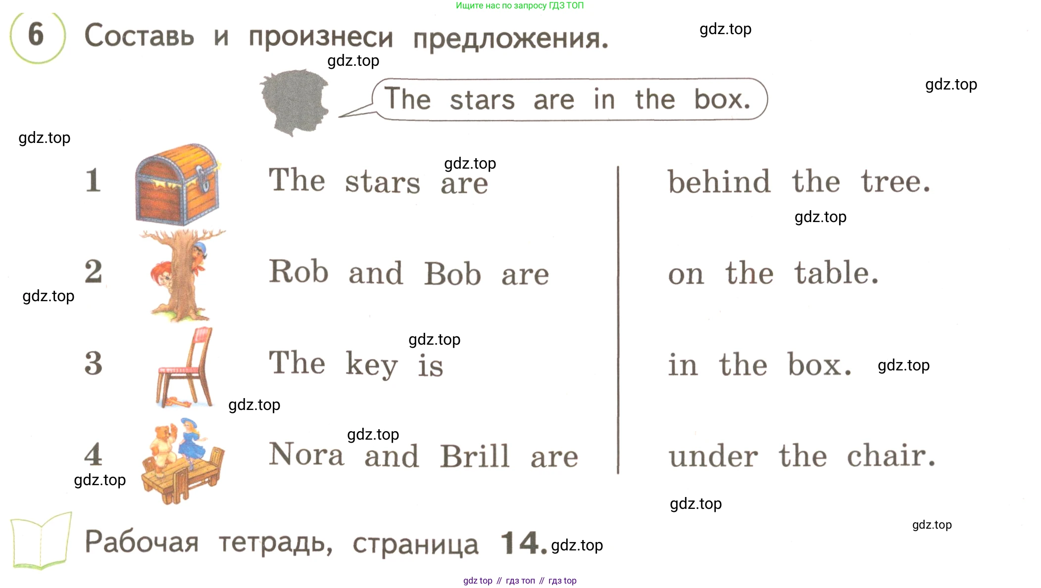 ГДЗ Английский язык (english), 3 класс Учебник, авторы: Комарова Юлия Александровна, Ларионова Ирина Владимировна, издательство Русское слово, Москва, 2022, белого цвета, страница 21, номер 6, Условие