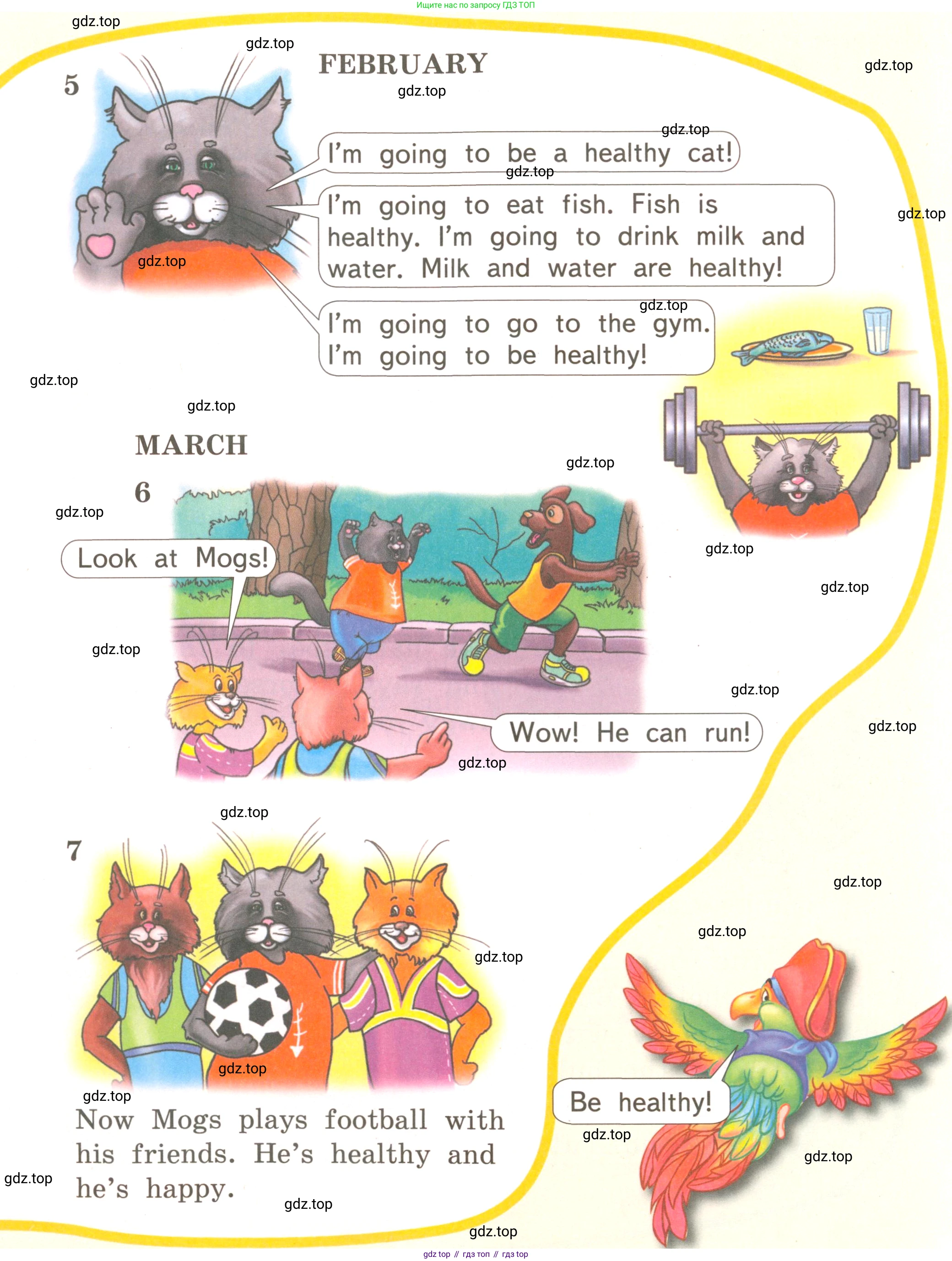 ГДЗ Английский язык (english), 3 класс Учебник, авторы: Комарова Юлия Александровна, Ларионова Ирина Владимировна, издательство Русское слово, Москва, 2022, белого цвета, страница 116, Условие (продолжение 2)