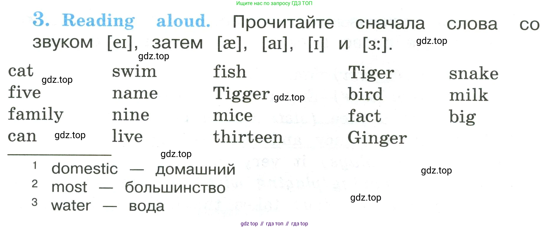 ГДЗ Английский язык (english), 3 класс рабочая тетрадь (activity book), авторы: Кузовлев Владимир Петрович (Kuzovlev Vladimir), Лапа Наталья Михайловна, Костина Ирина Павловна, Кузнецова Елена Вячеславовна, издательство Просвещение, Москва, 2023, страница 25, номер 3, Условие