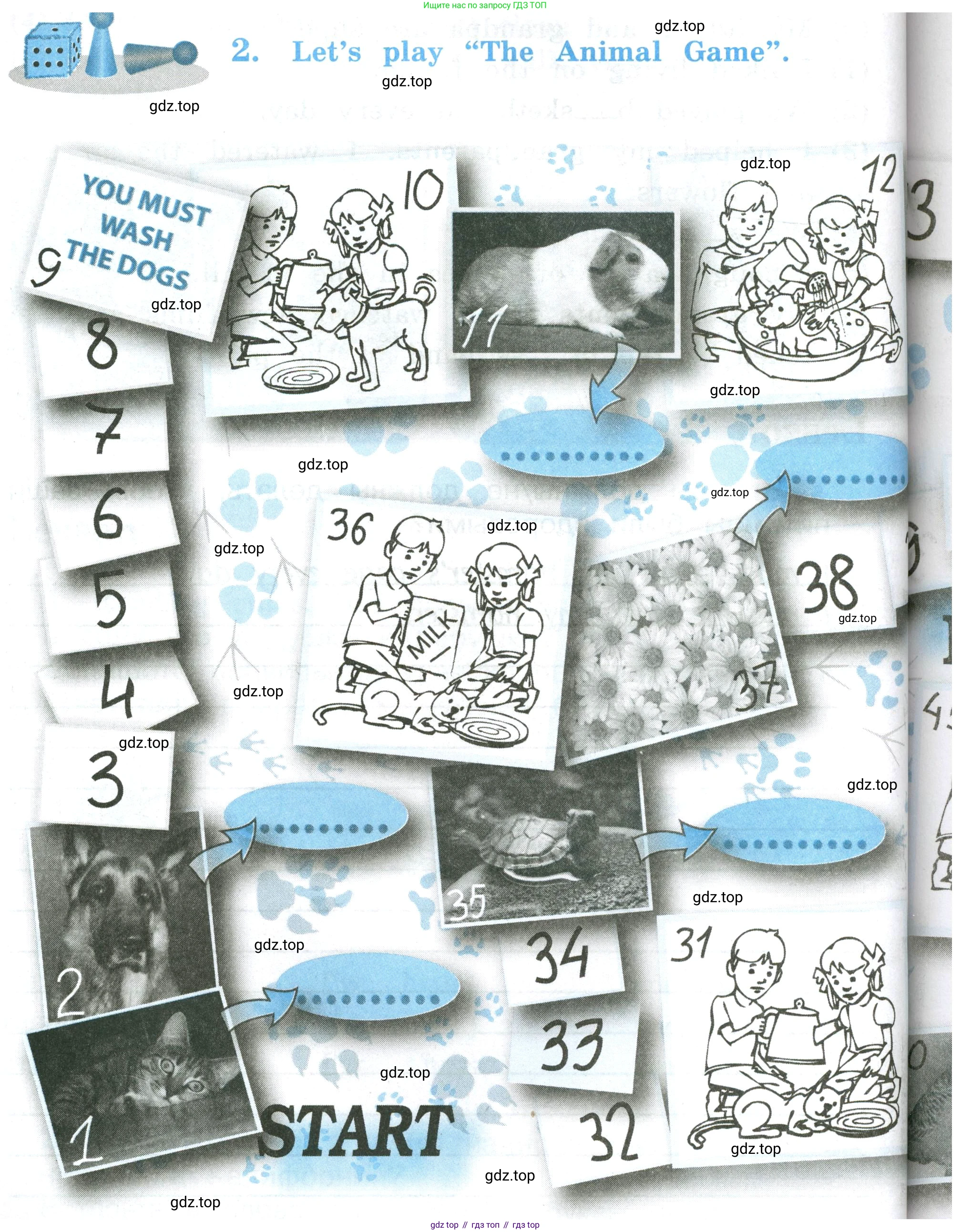 ГДЗ Английский язык (english), 3 класс рабочая тетрадь (activity book), авторы: Кузовлев Владимир Петрович (Kuzovlev Vladimir), Лапа Наталья Михайловна, Костина Ирина Павловна, Кузнецова Елена Вячеславовна, издательство Просвещение, Москва, 2023, страница 82, номер 2, Условие