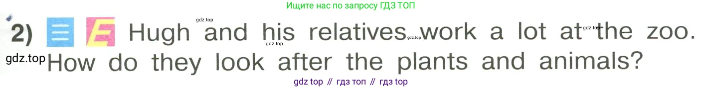 ГДЗ Английский язык (english), 3 класс Учебник, авторы: Кузовлев Владимир Петрович (Kuzovlev Vladimir), Лапа Наталья Михайловна, Костина Ирина Павловна, Кузнецова Елена Вячеславовна, издательство Просвещение, Москва, 2023, голубого цвета, Часть ( Part) 2, страница 36, номер 1, Условие (продолжение 2)
